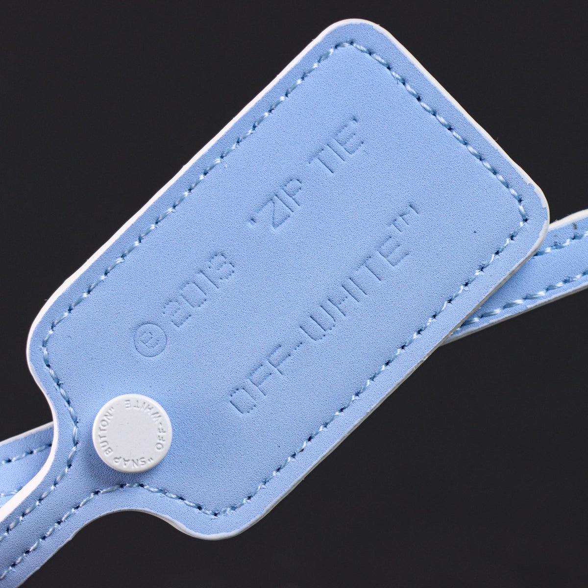Off-White Be Right Back 'Bleu Marine Violet' — vue 3