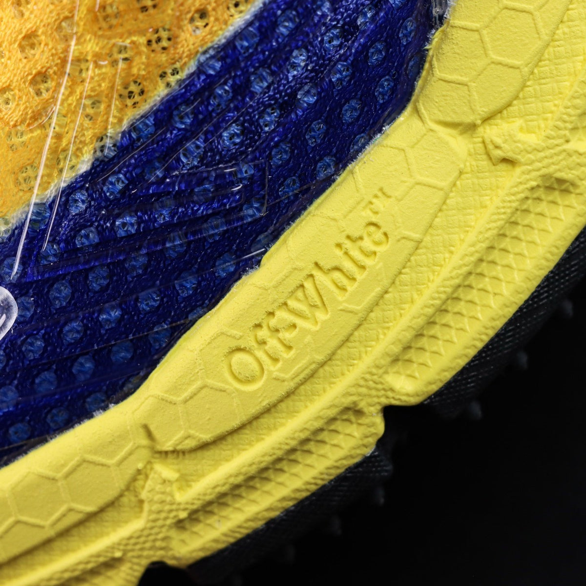 Off-White Be Right Back 'Jaune Bleu' — vue 2