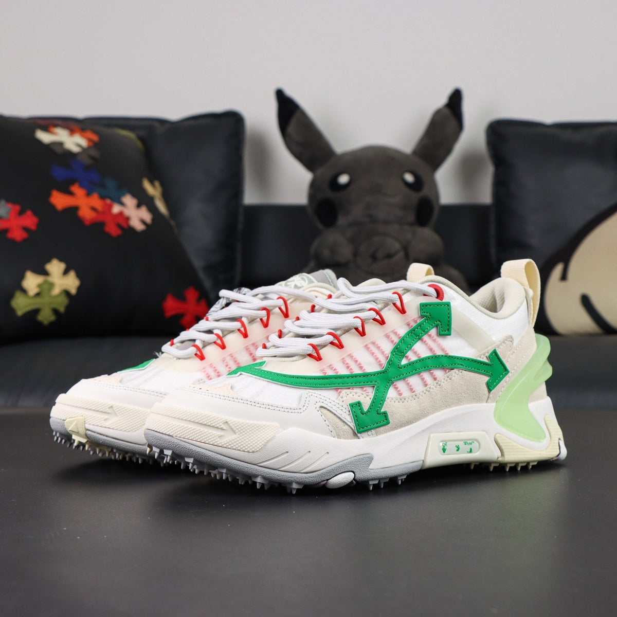 Off-White Odsy-2000 'Blanc Vert Rouge'