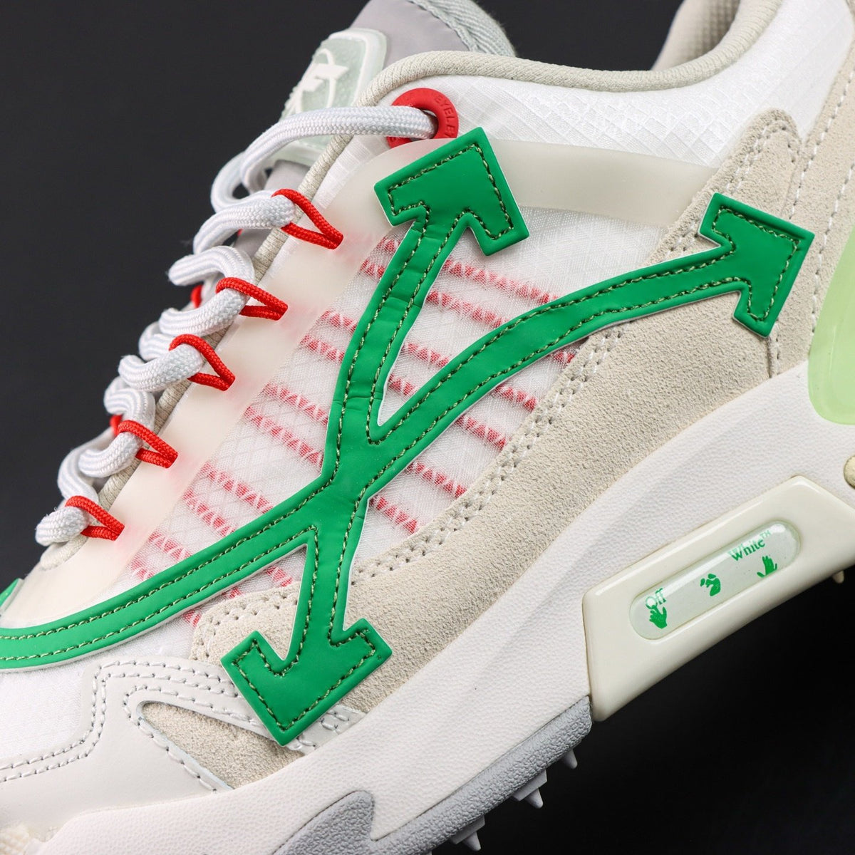 Off-White Odsy-2000 'Blanc Vert Rouge' — vue 10
