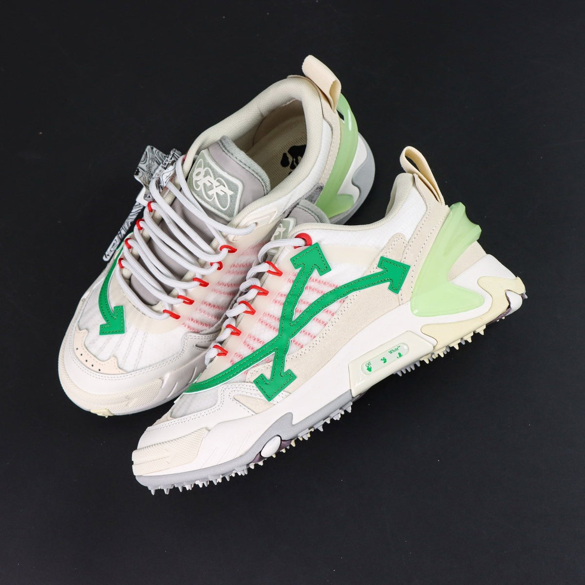 Off-White Odsy-2000 'Blanc Vert Rouge' — vue 12