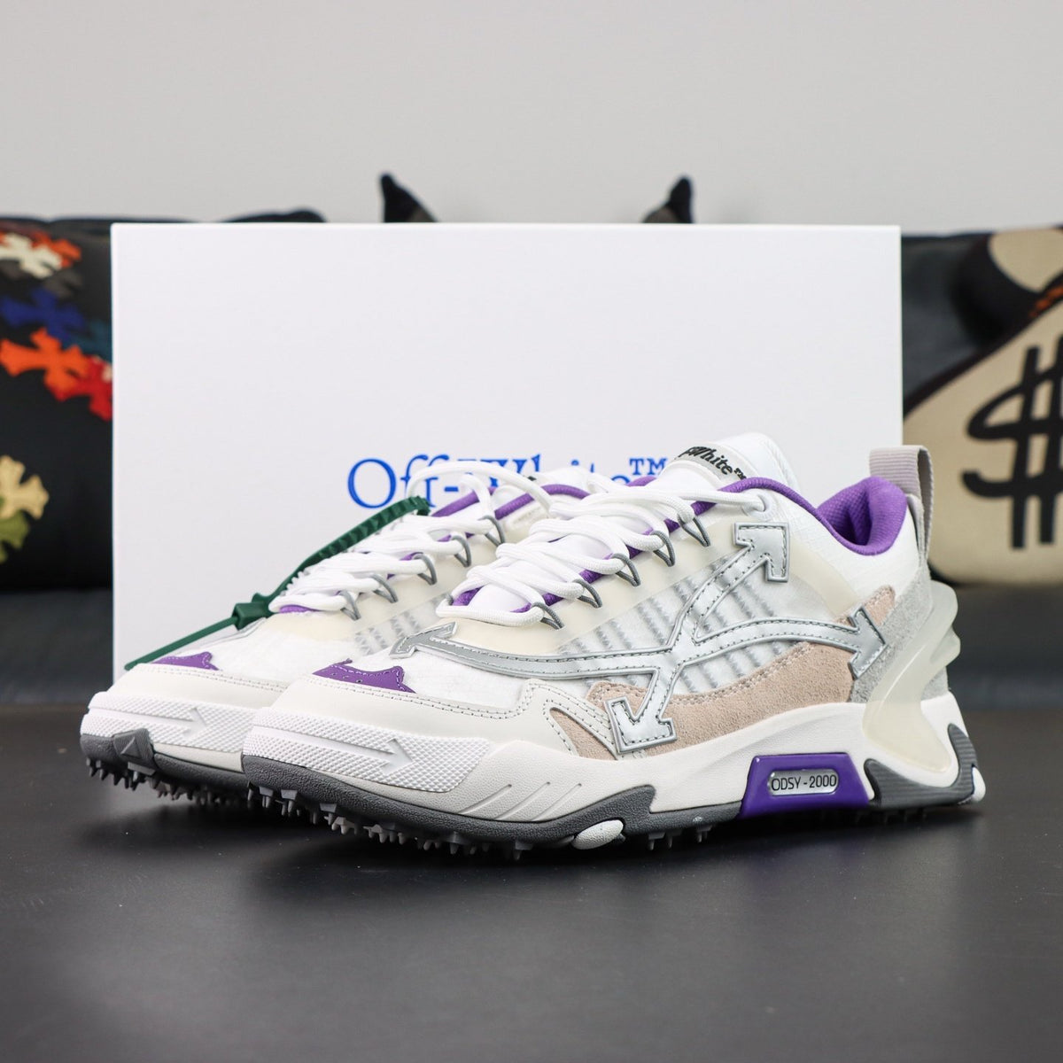 Off-White Odsy-2000 'Blanc Violet' — vue 17