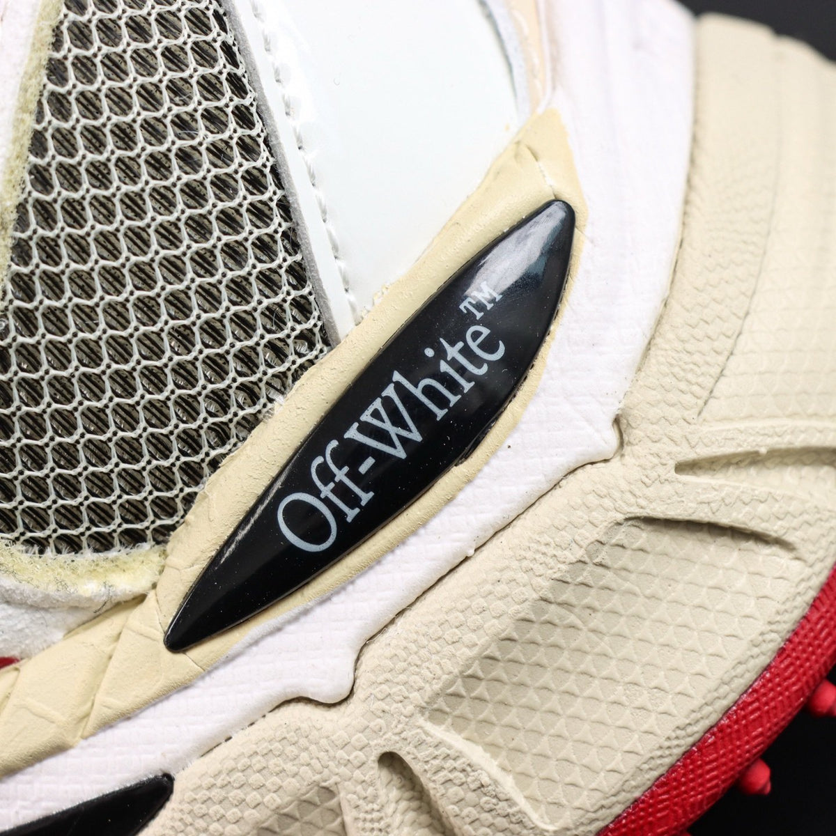 Off-White Be Right Back 'Blanc Rouge Bordeaux' — vue 7