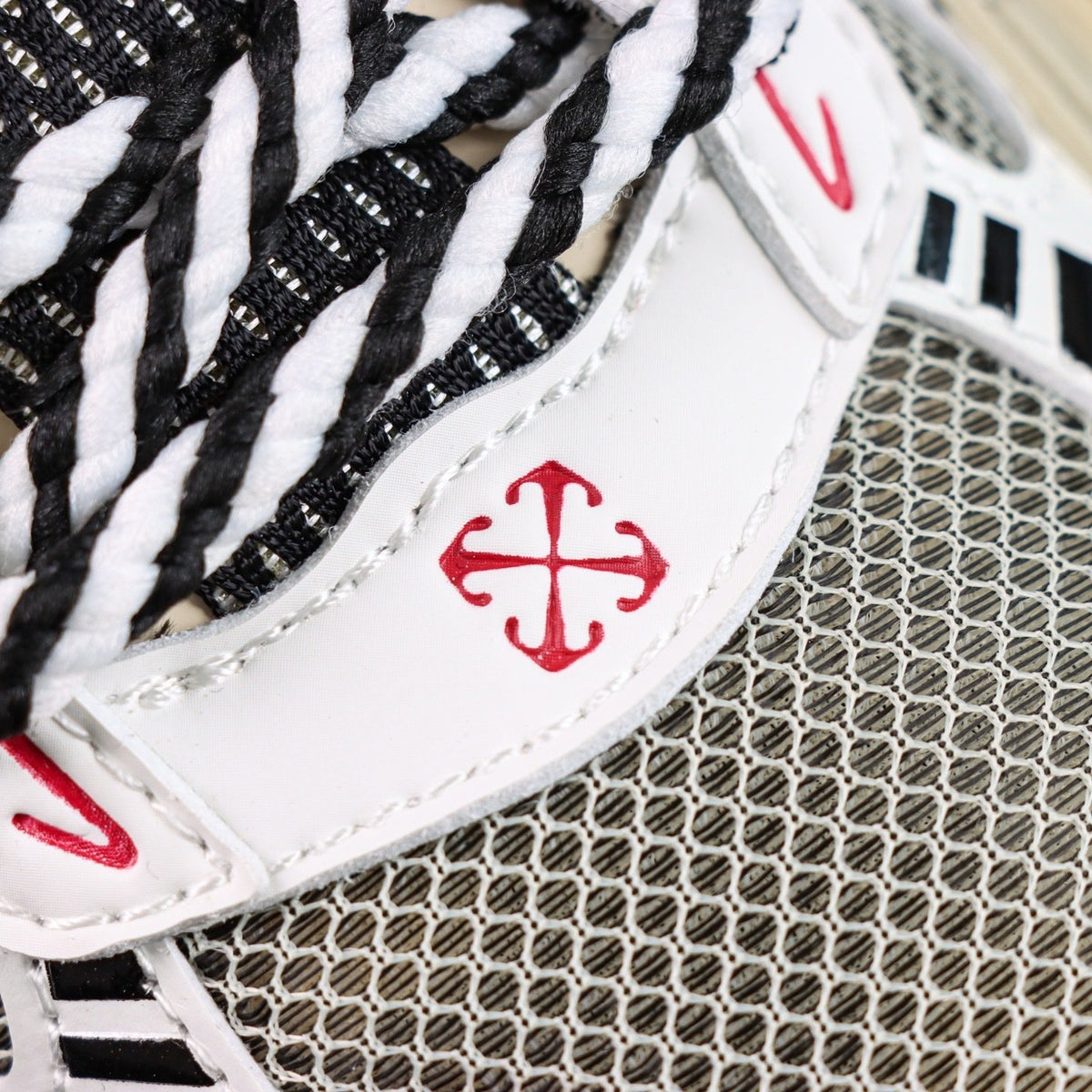 Off-White Be Right Back 'Blanc Rouge Bordeaux' — vue 8