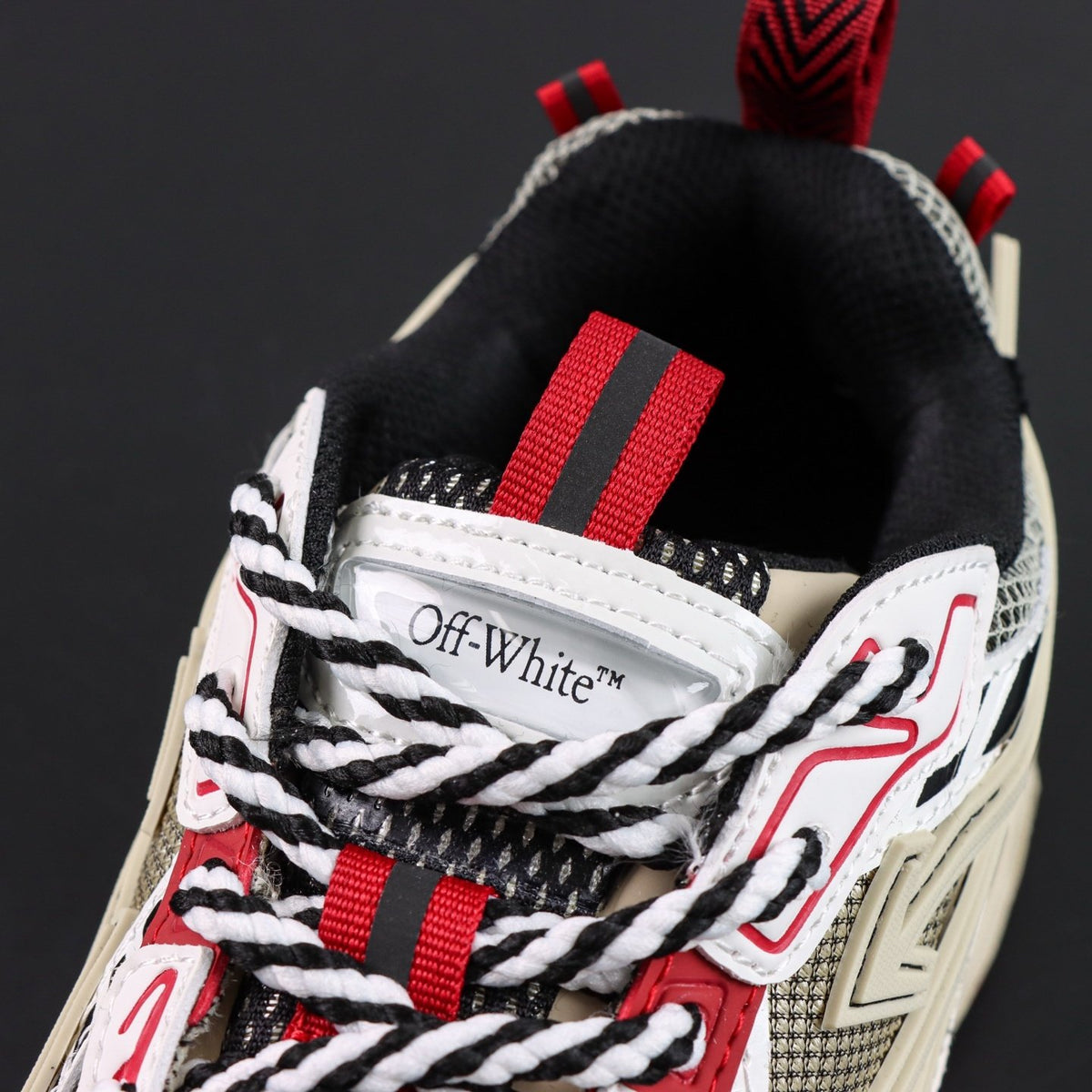 Off-White Be Right Back 'Blanc Rouge Bordeaux' — vue 10