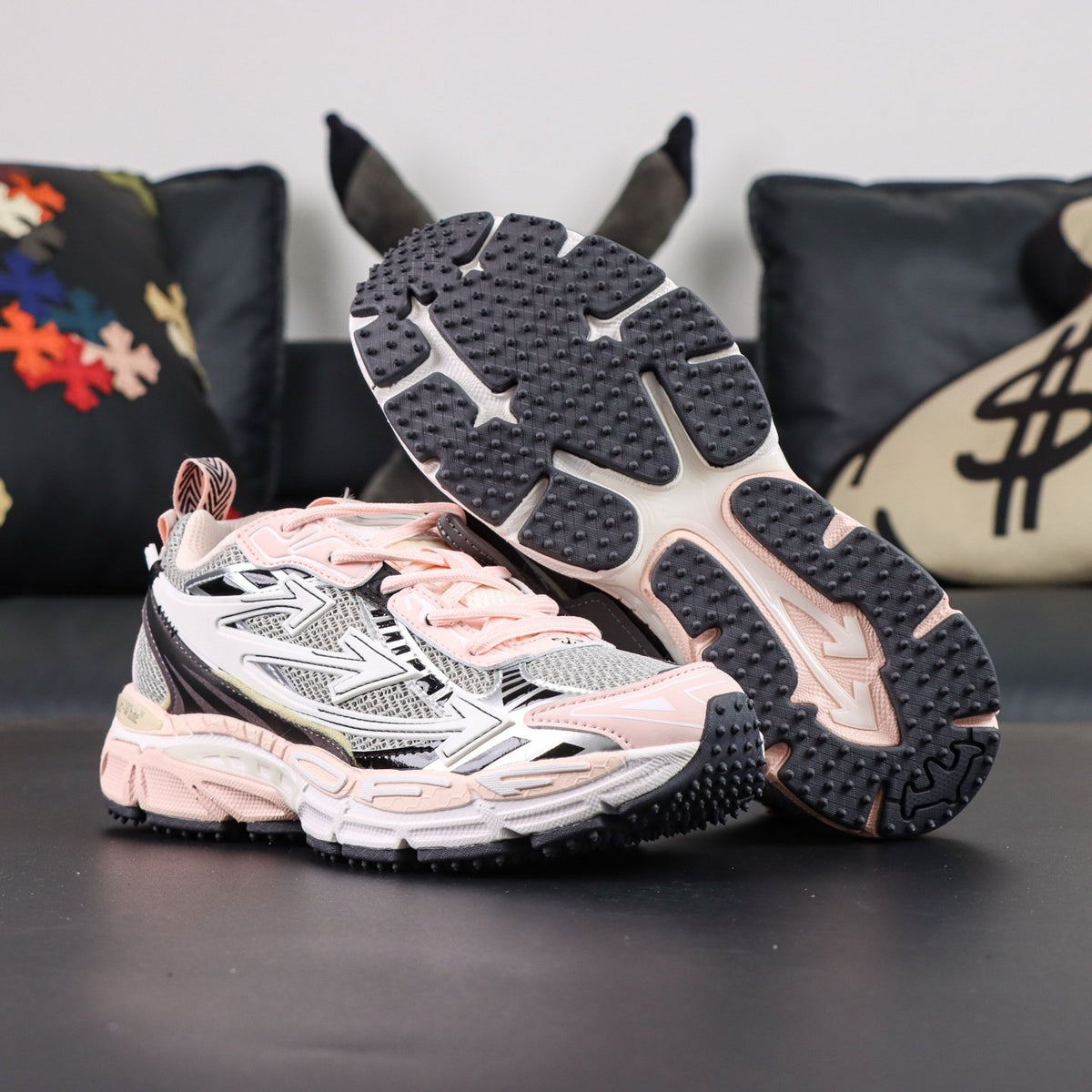 Off-White Be Right Back 'Rose Pâle Gris' — vue 18