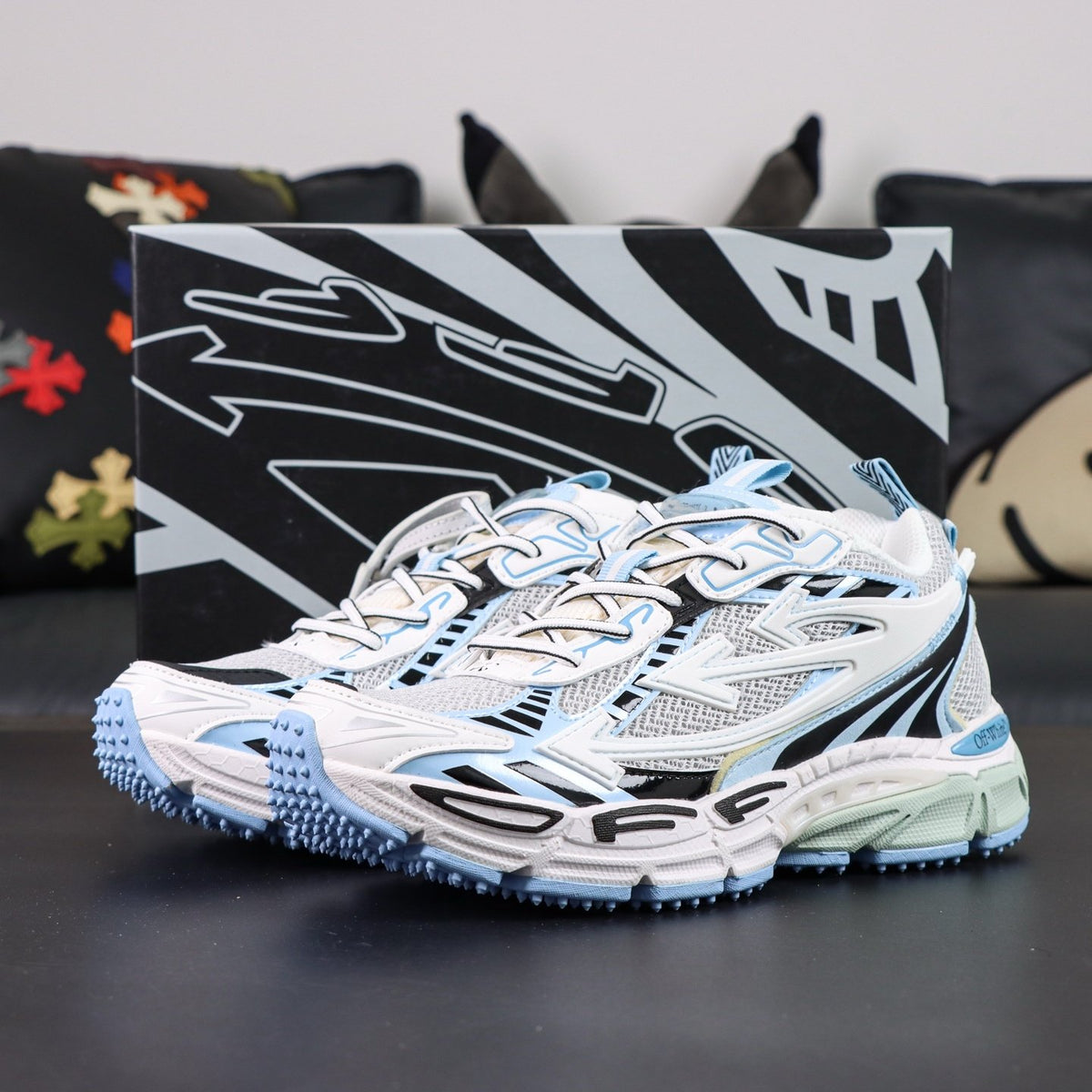 Off-White Be Right Back 'Blanc Bleu Ciel' — vue 17