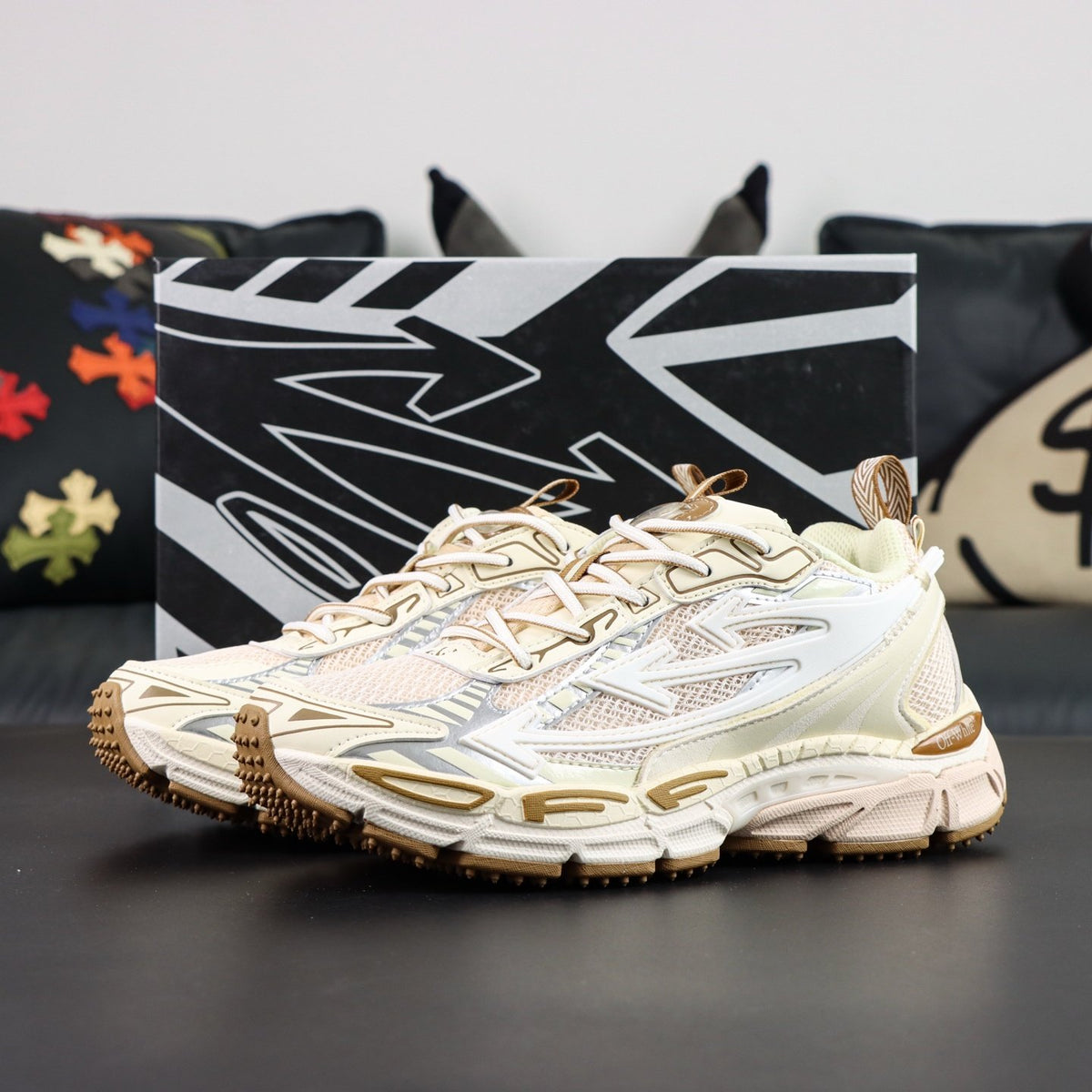 Off-White Be Right Back 'Crème Beige' — vue 17