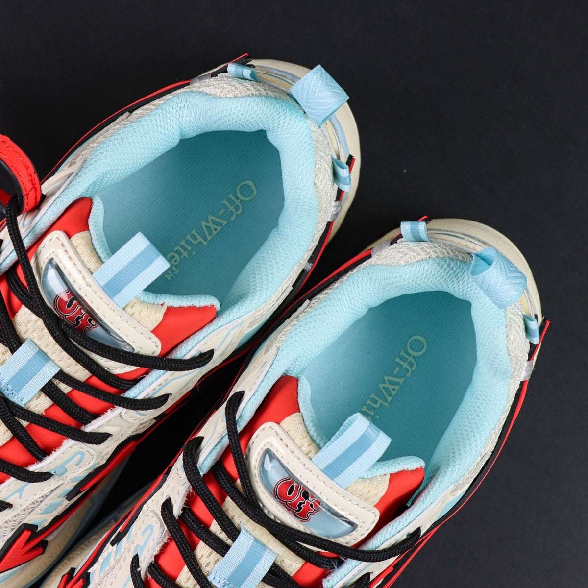 Off-White Be Right Back 'Blanc Rouge Bleu Ciel' — vue 13