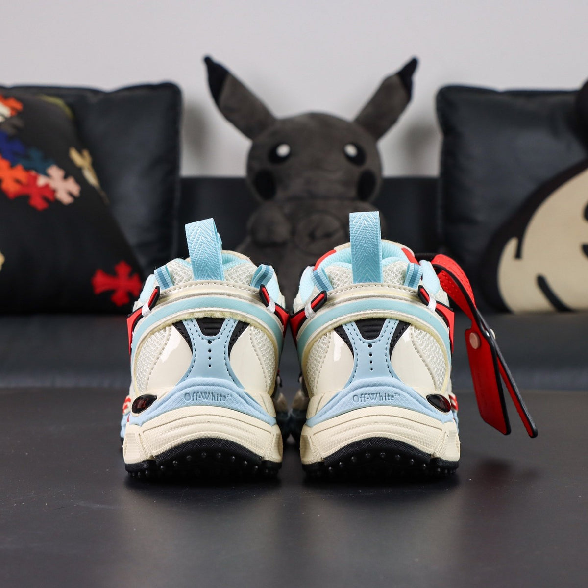 Off-White Be Right Back 'Blanc Rouge Bleu Ciel' — vue 19