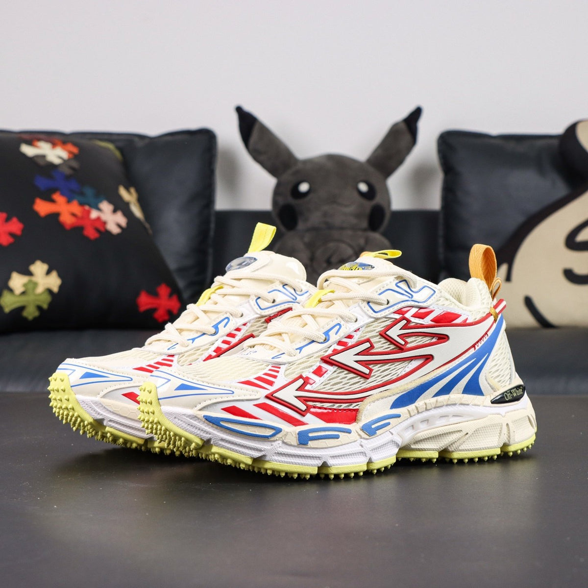 Off-White Be Right Back 'Blanc Rouge Jaune'