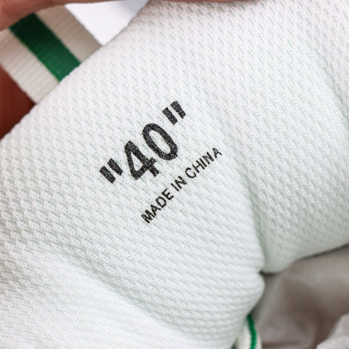 Off-White Be Right Back 'Blanc Vert' — vue 2