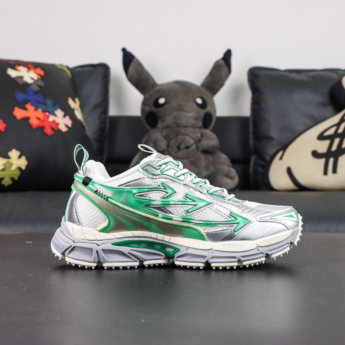 Off-White Be Right Back 'Blanc Vert' — vue 14