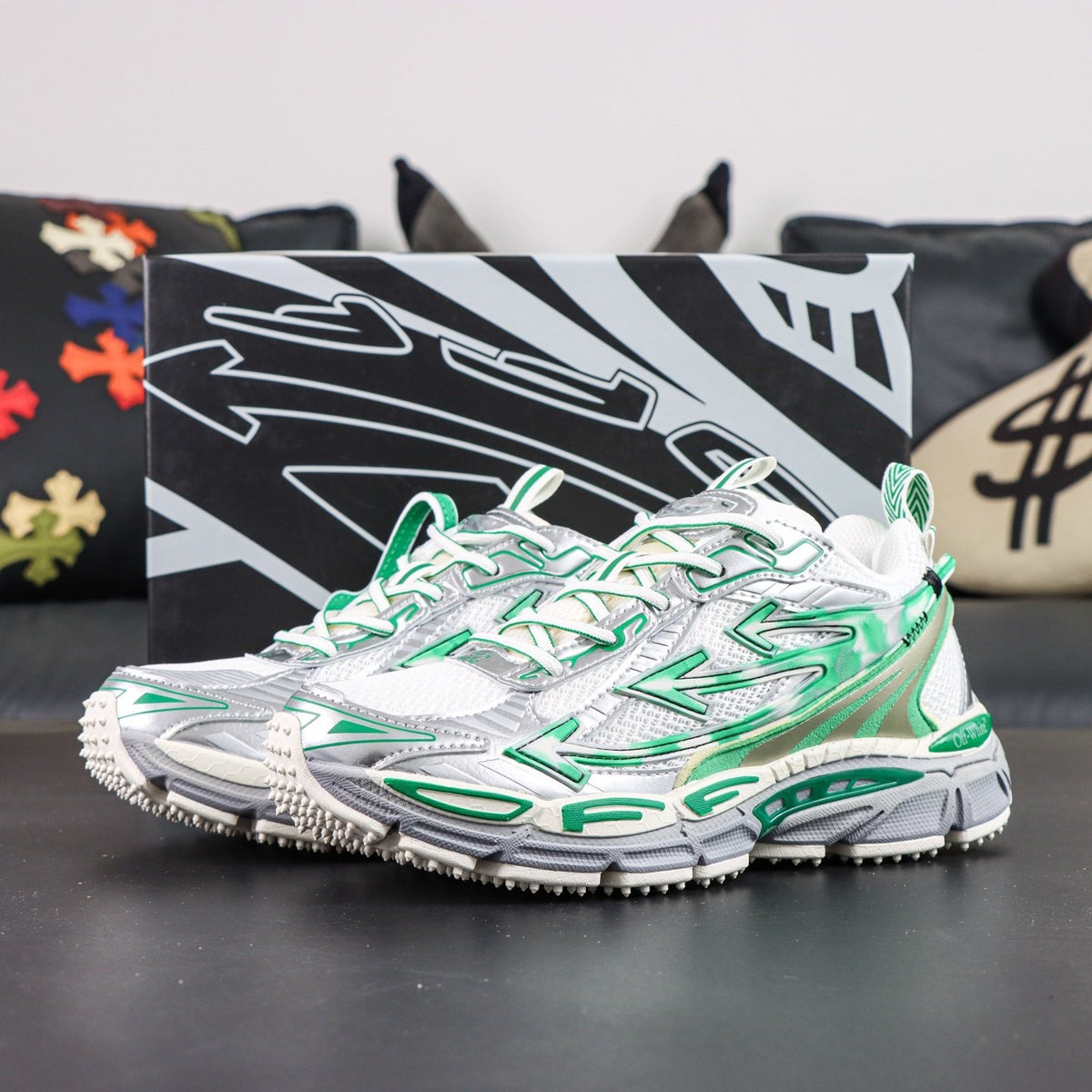 Off-White Be Right Back 'Blanc Vert' — vue 16