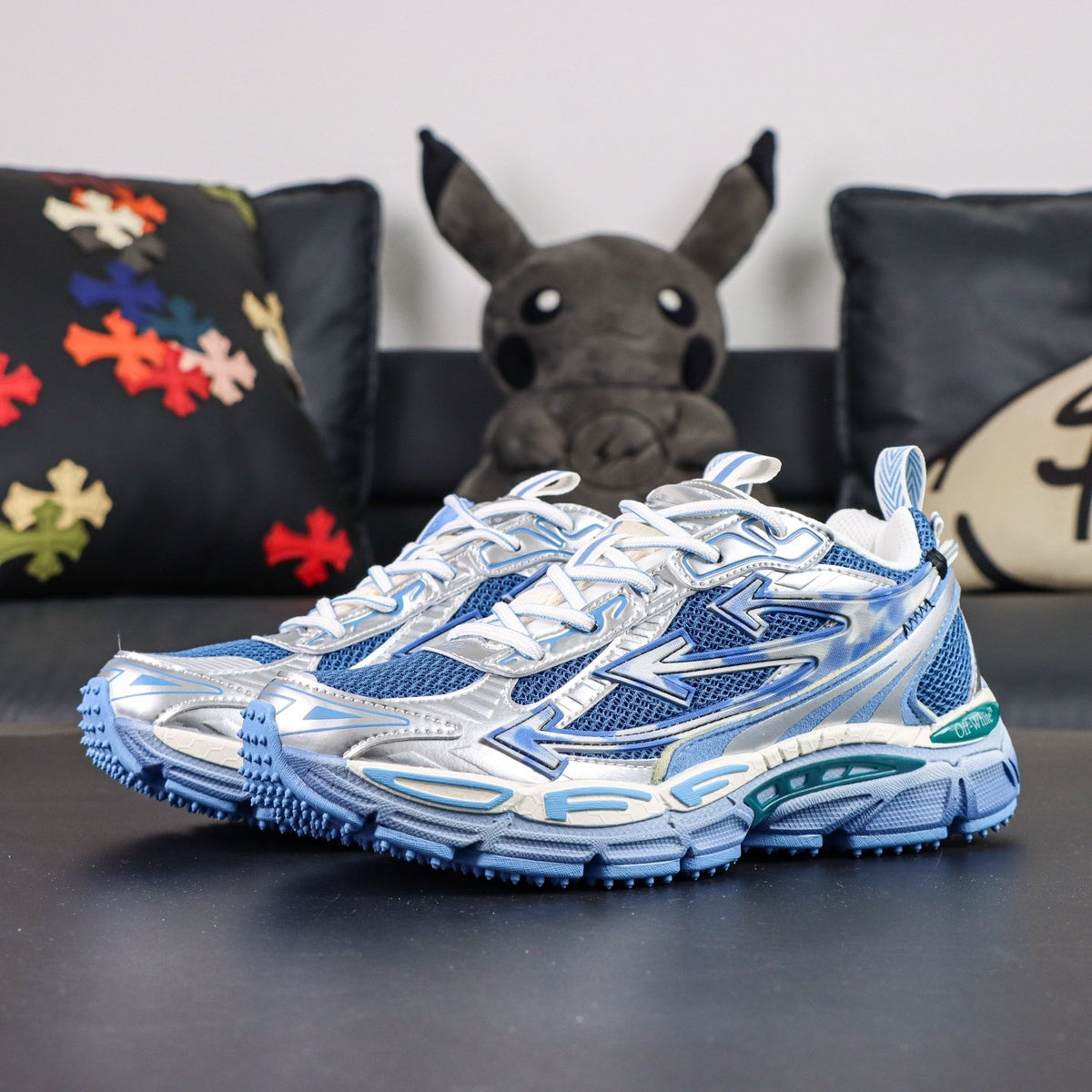 Off-White Be Right Back 'Bleu Ciel Argent'