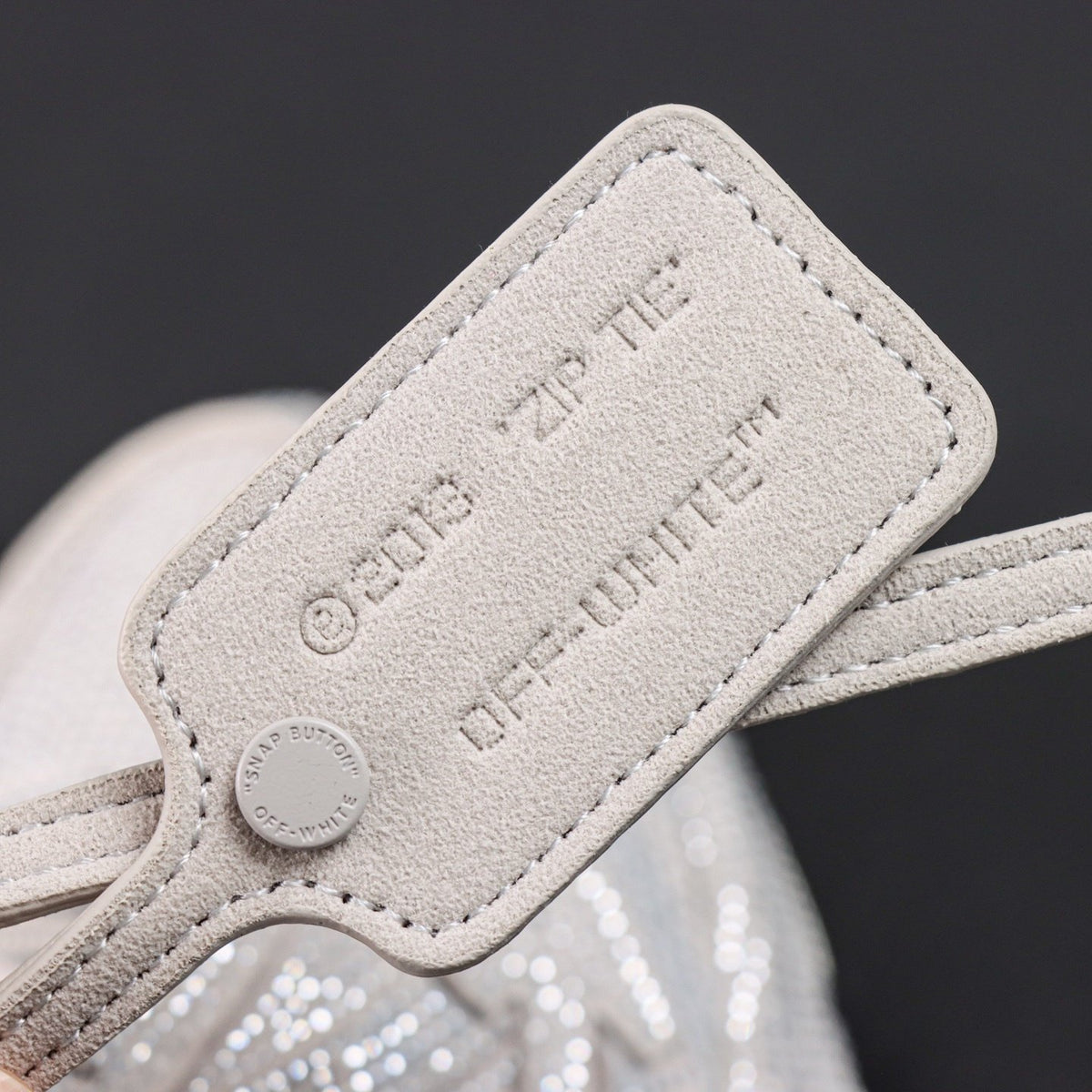 Off-White Be Right Back 'Gris Perle' — vue 2