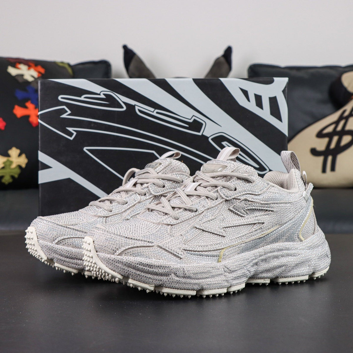 Off-White Be Right Back 'Gris Perle' — vue 17
