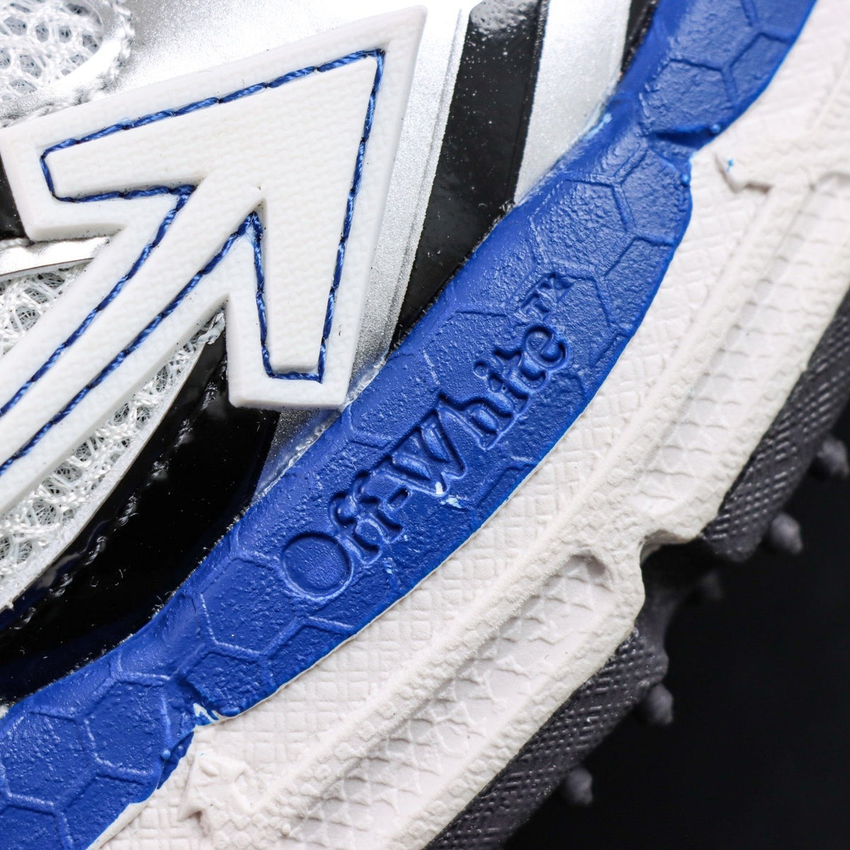 Off-White Be Right Back 'Blanc Bleu Marine' — vue 5