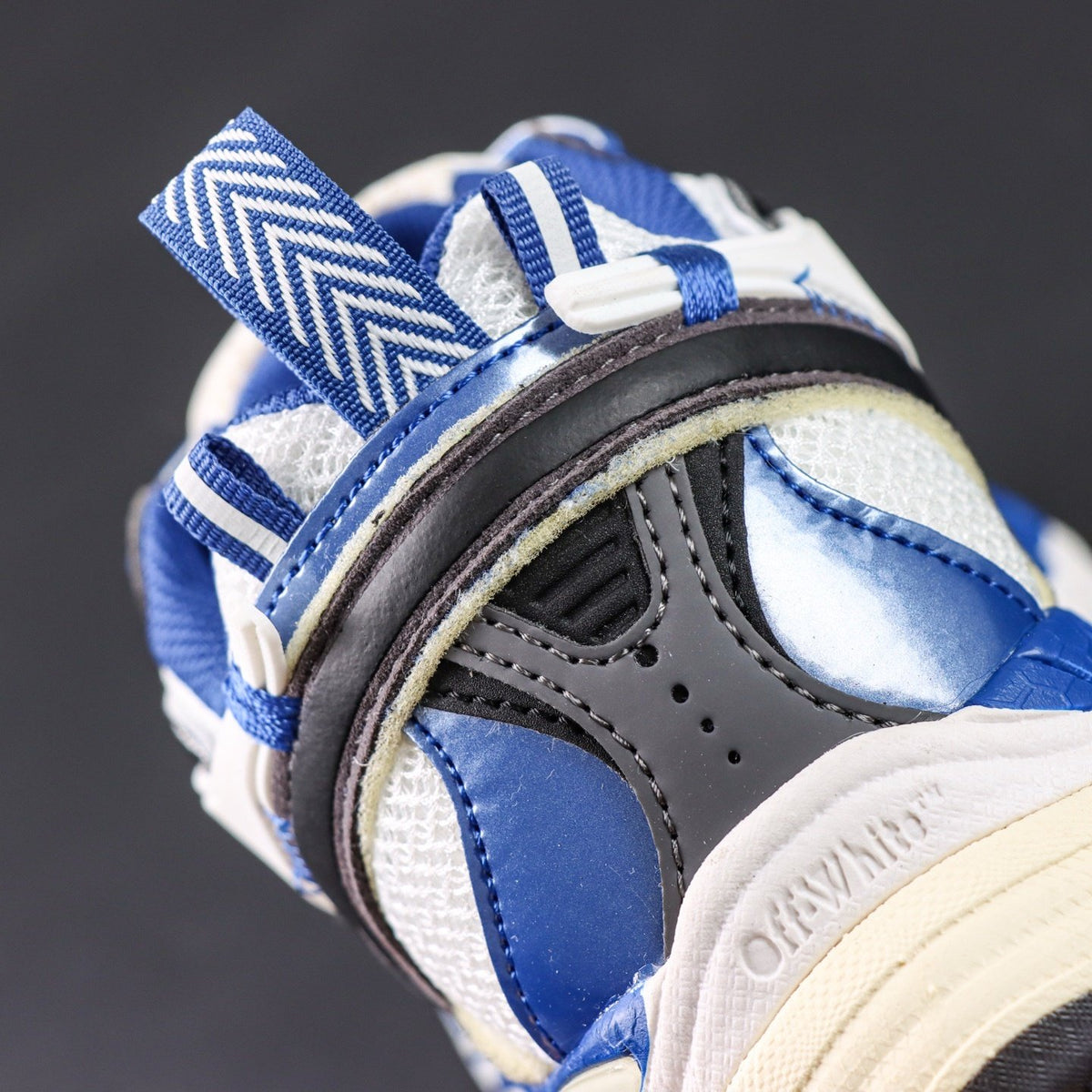 Off-White Be Right Back 'Blanc Bleu Marine' — vue 6