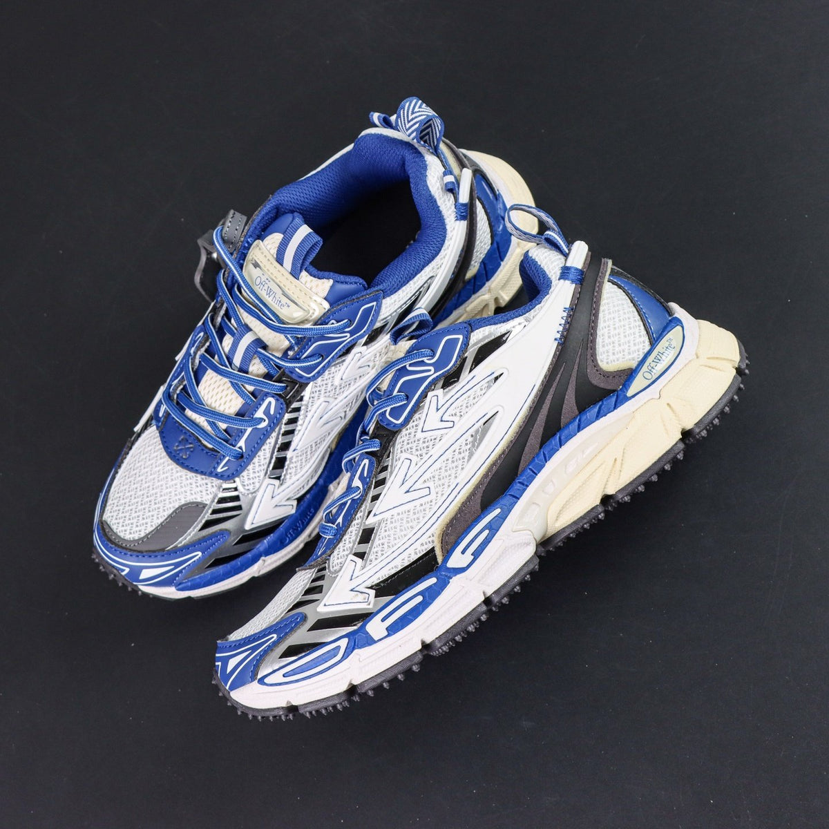 Off-White Be Right Back 'Blanc Bleu Marine' — vue 13
