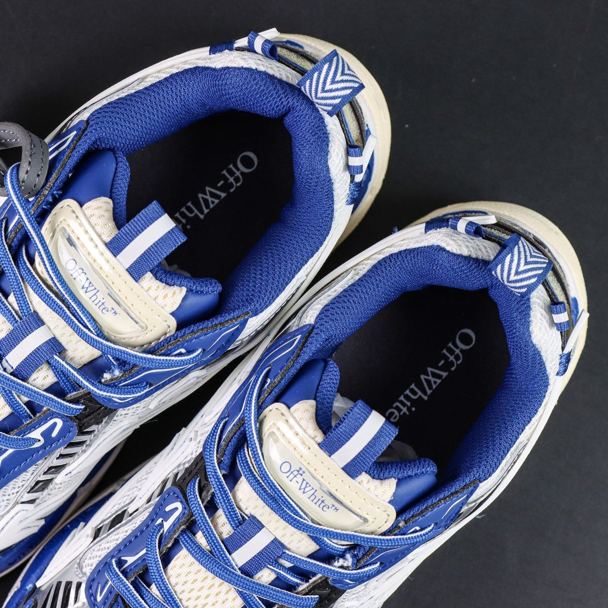 Off-White Be Right Back 'Blanc Bleu Marine' — vue 14