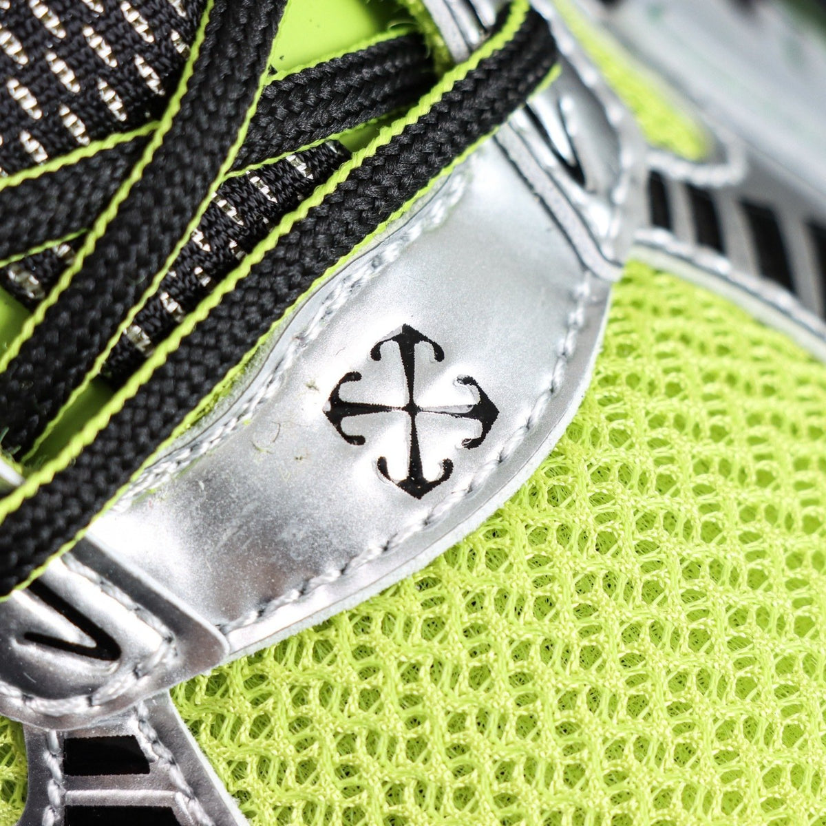 Off-White Be Right Back 'Vert Fluo Noir' — vue 4