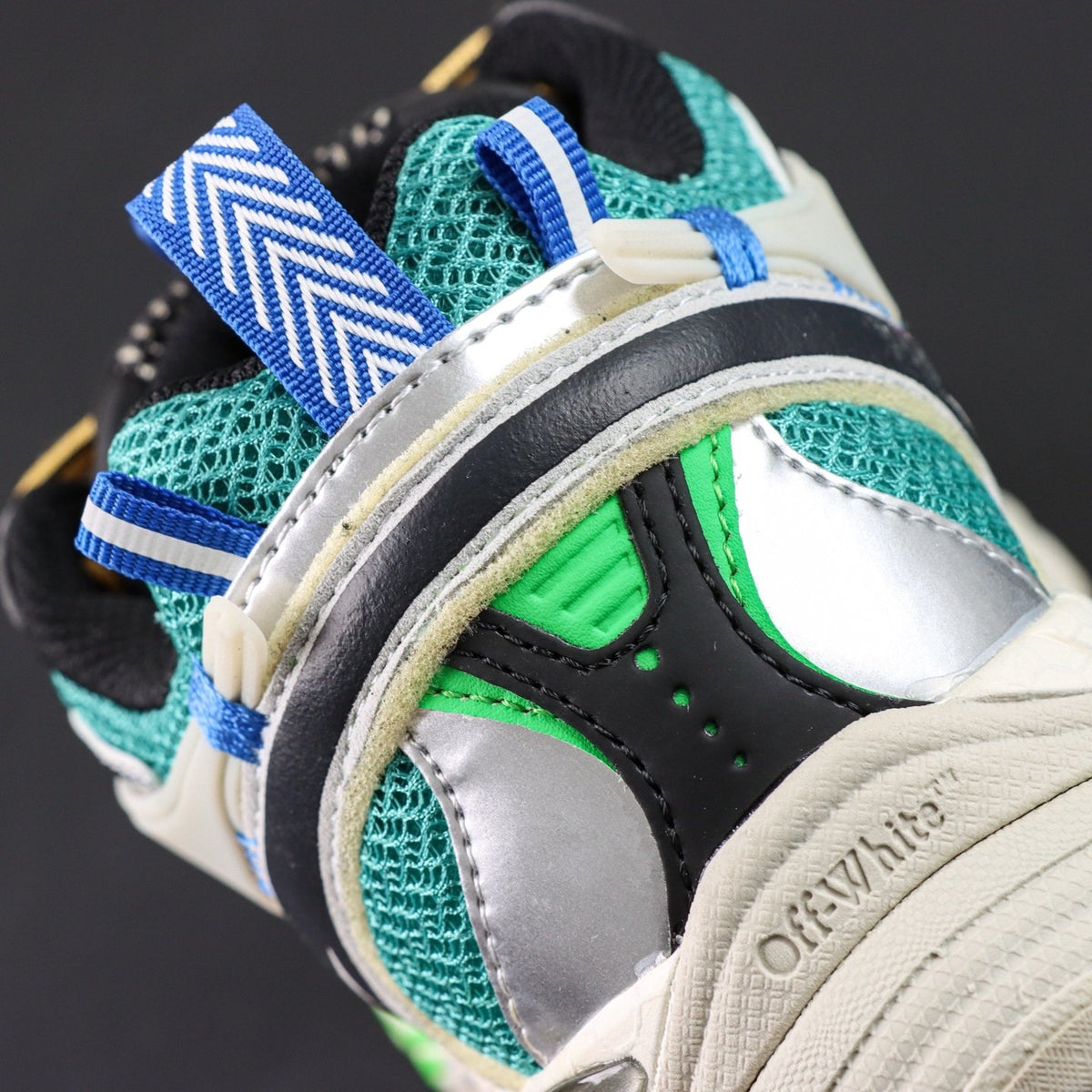 Off-White Be Right Back 'Blanc Vert Turquoise' — vue 7