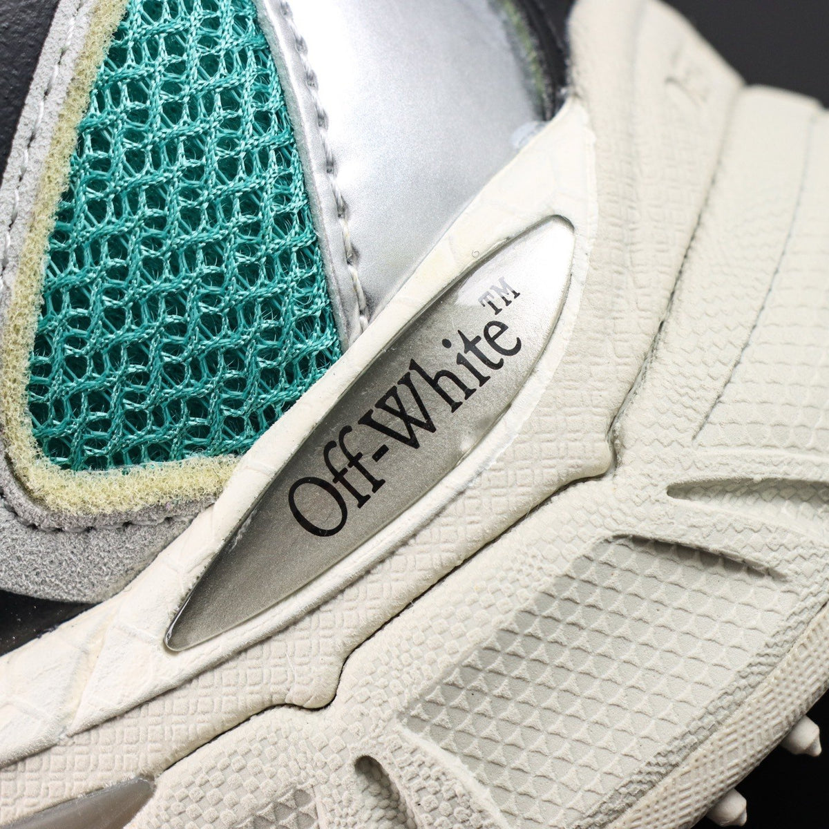 Off-White Be Right Back 'Blanc Vert Turquoise' — vue 9