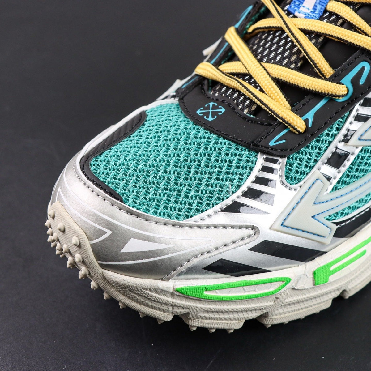 Off-White Be Right Back 'Blanc Vert Turquoise' — vue 12