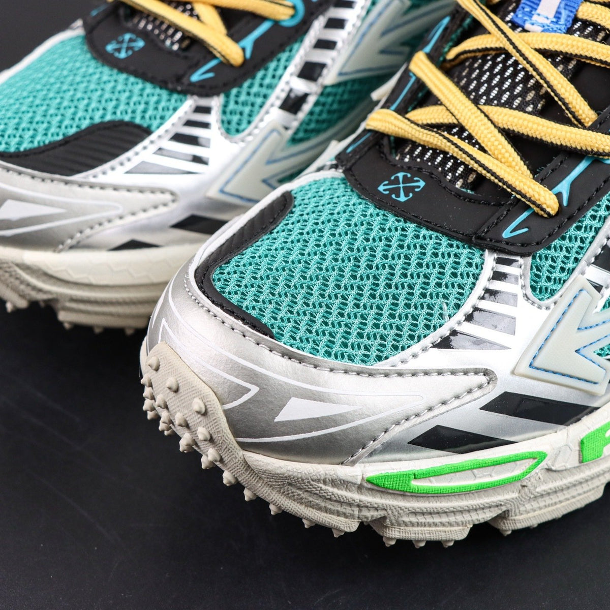 Off-White Be Right Back 'Blanc Vert Turquoise' — vue 14