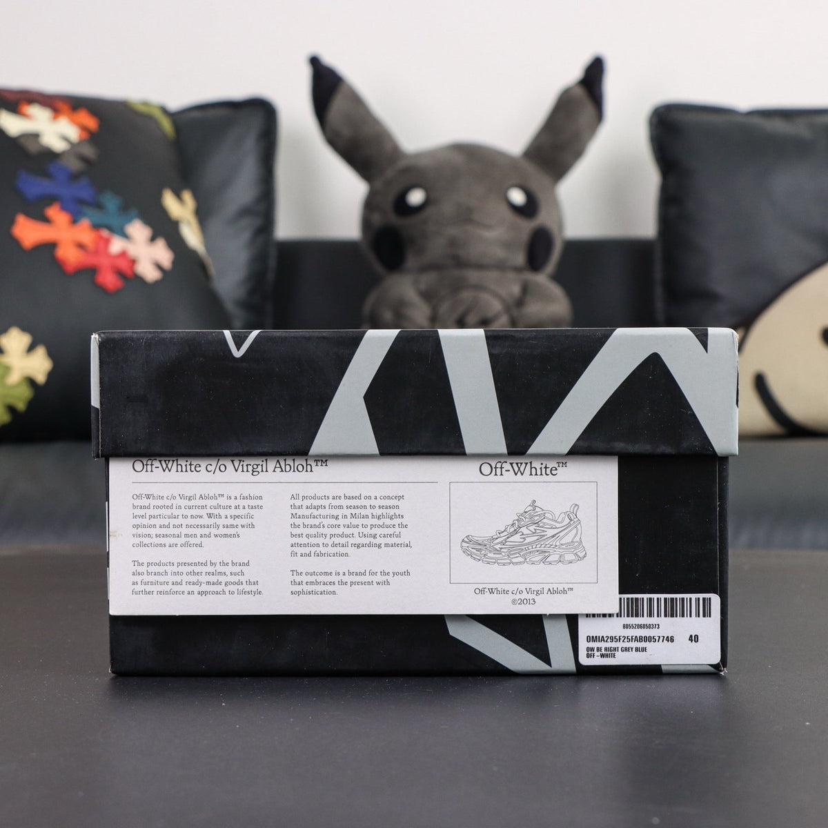 Off-White Be Right Back 'Bleu Roi' — vue 2