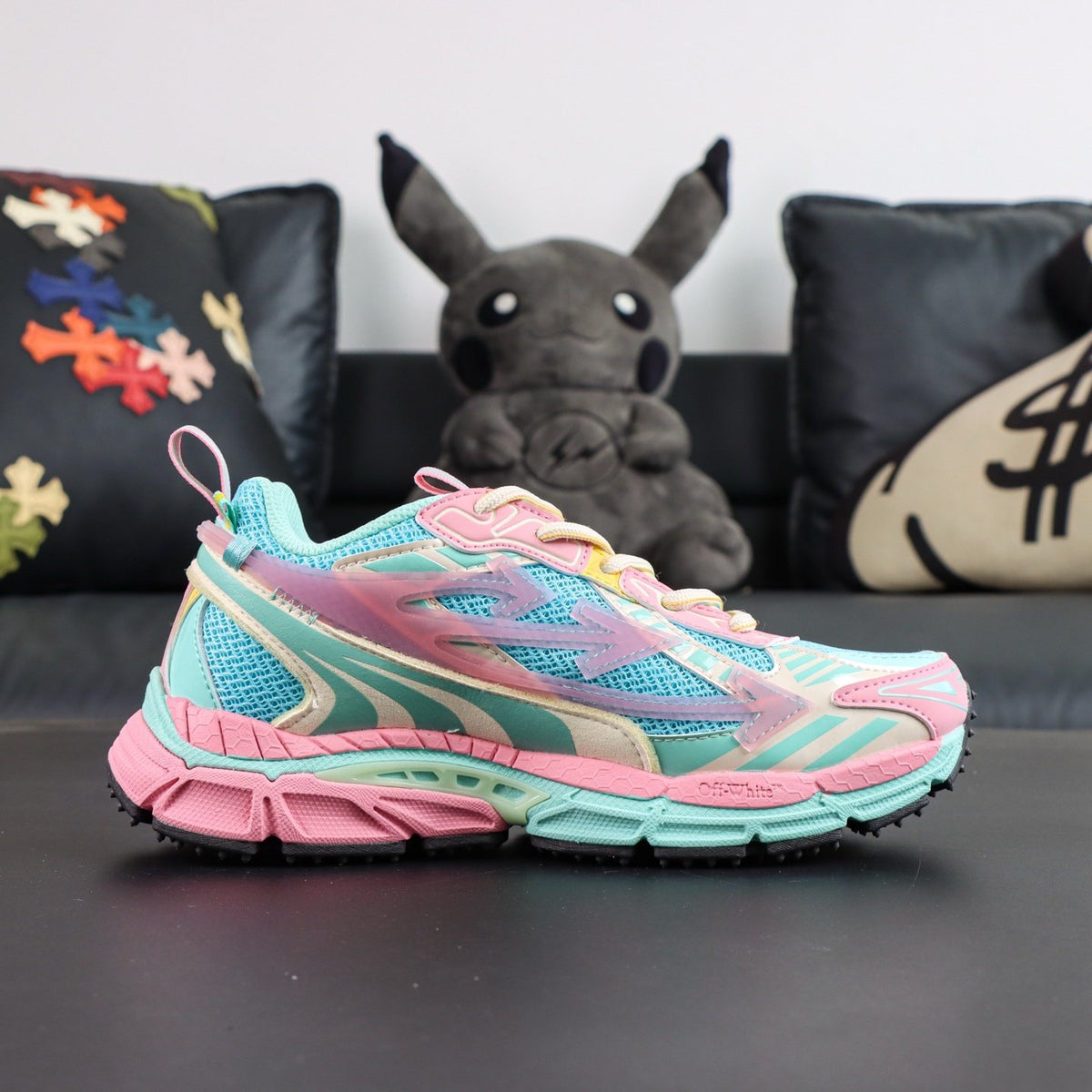 Off-White Be Right Back 'Rose Turquoise' — vue 15
