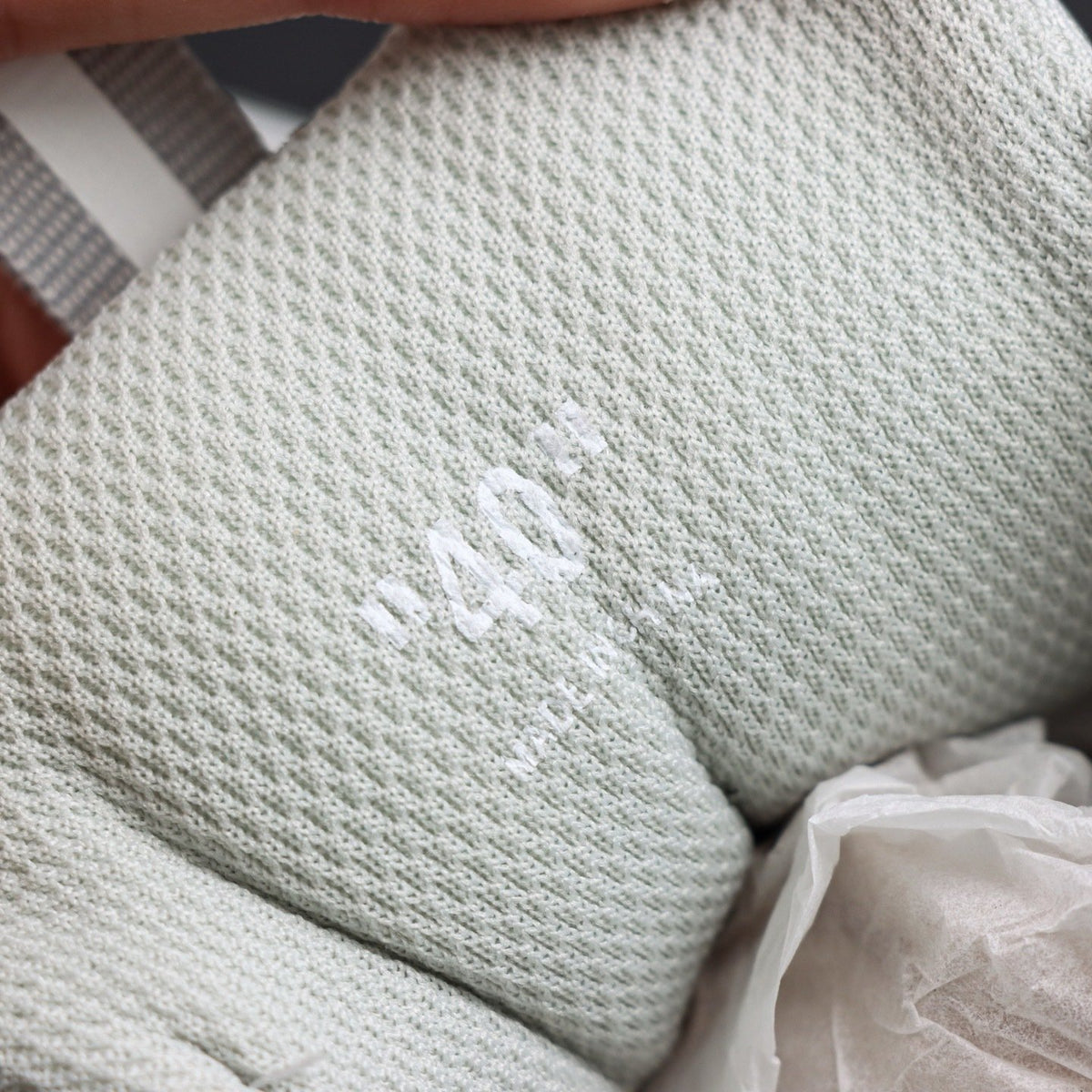 Off-White Be Right Back 'Blanc Argent' — vue 4