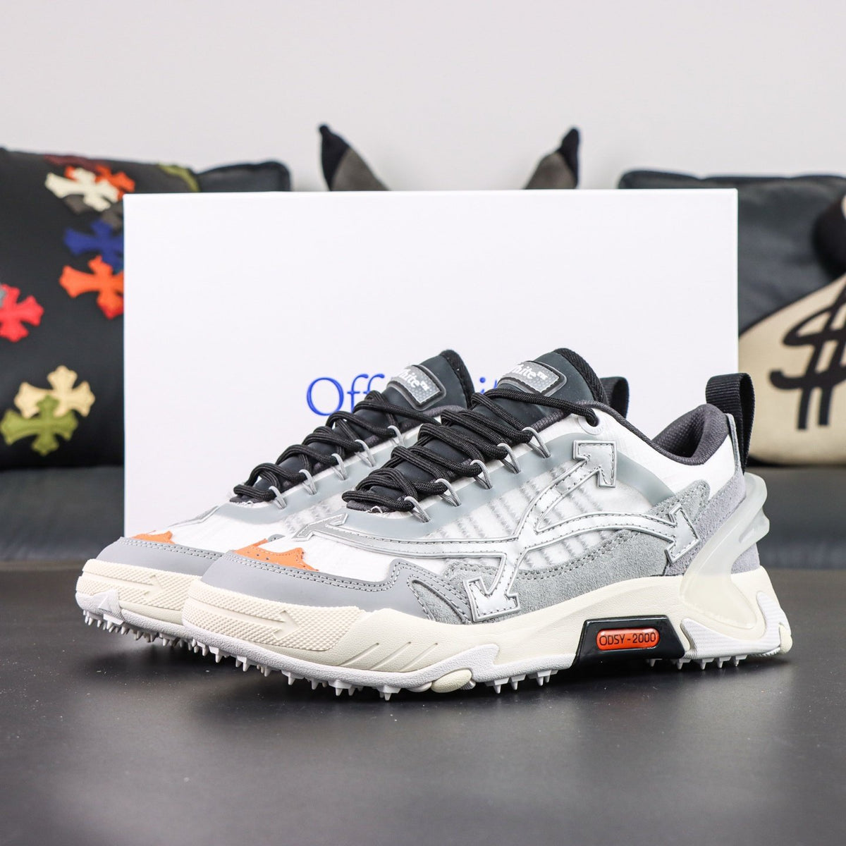 Off-White Odsy-1000 'Gris Argent' — vue 7