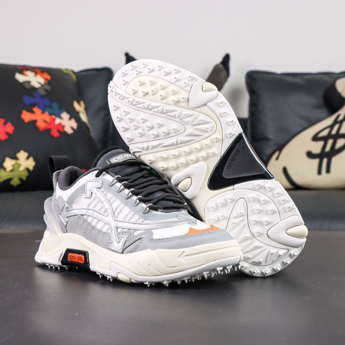Off-White Odsy-1000 'Gris Argent' — vue 8