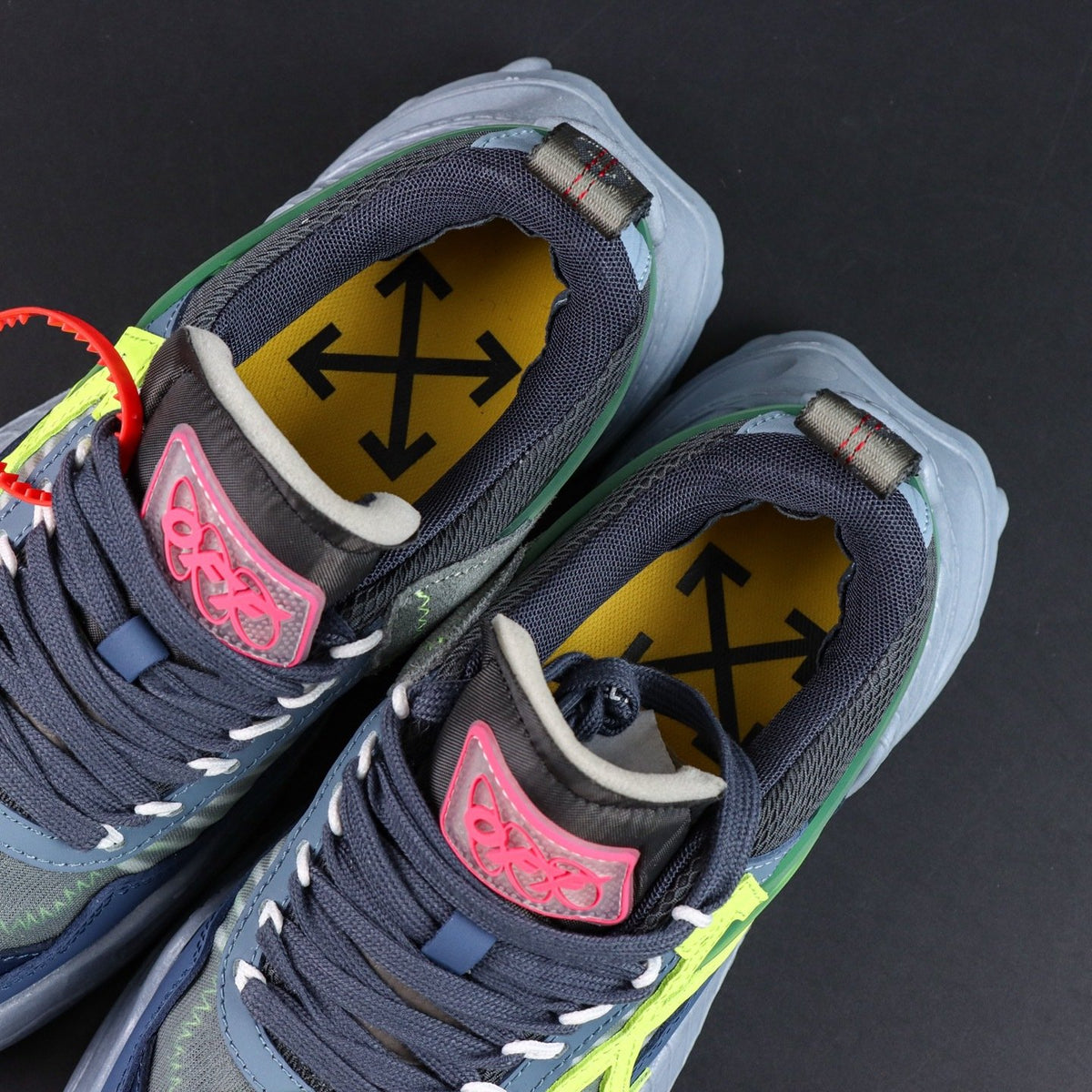 Off-White Odsy-1000 'Bleu Jaune Fluo' — vue 13