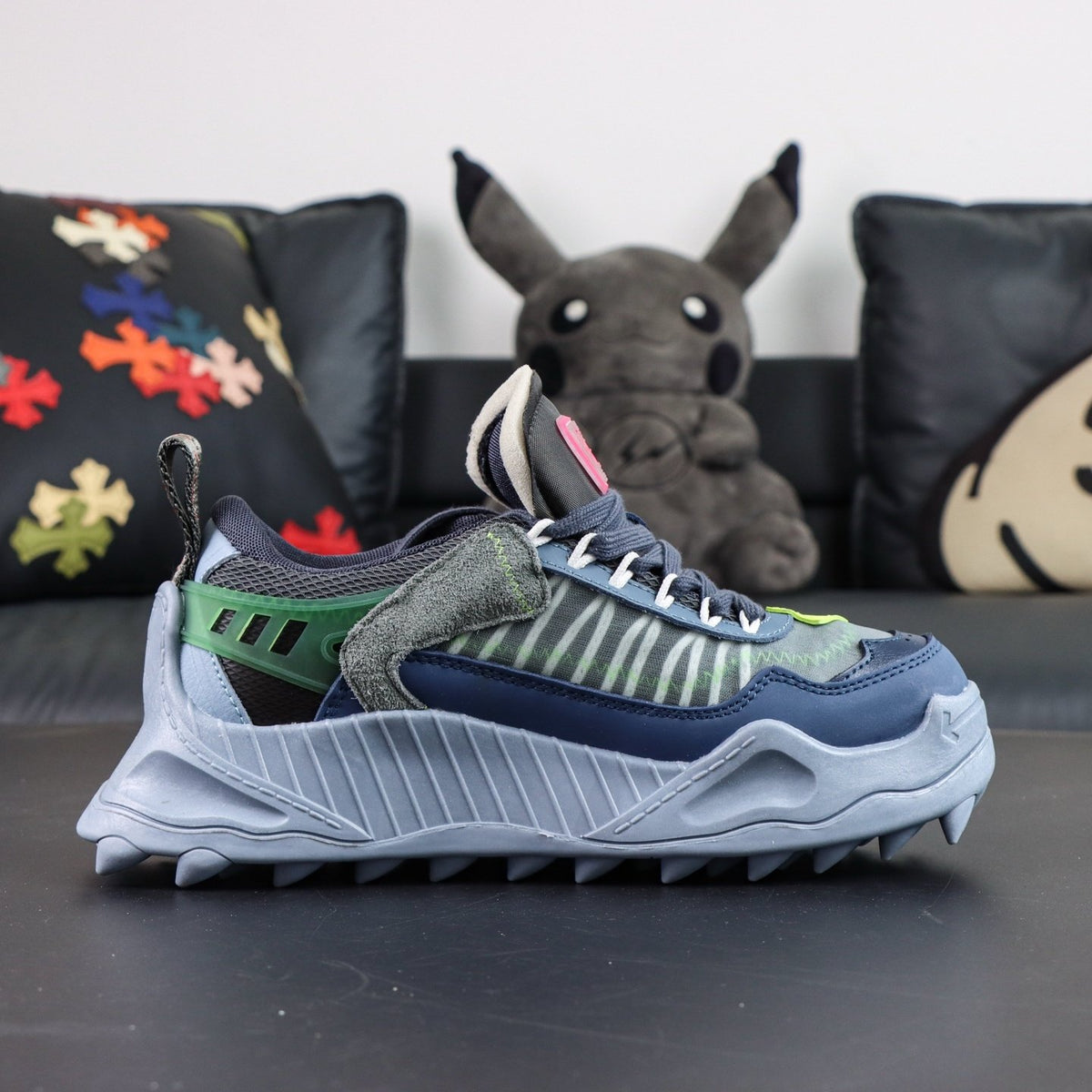 Off-White Odsy-1000 'Bleu Jaune Fluo' — vue 15