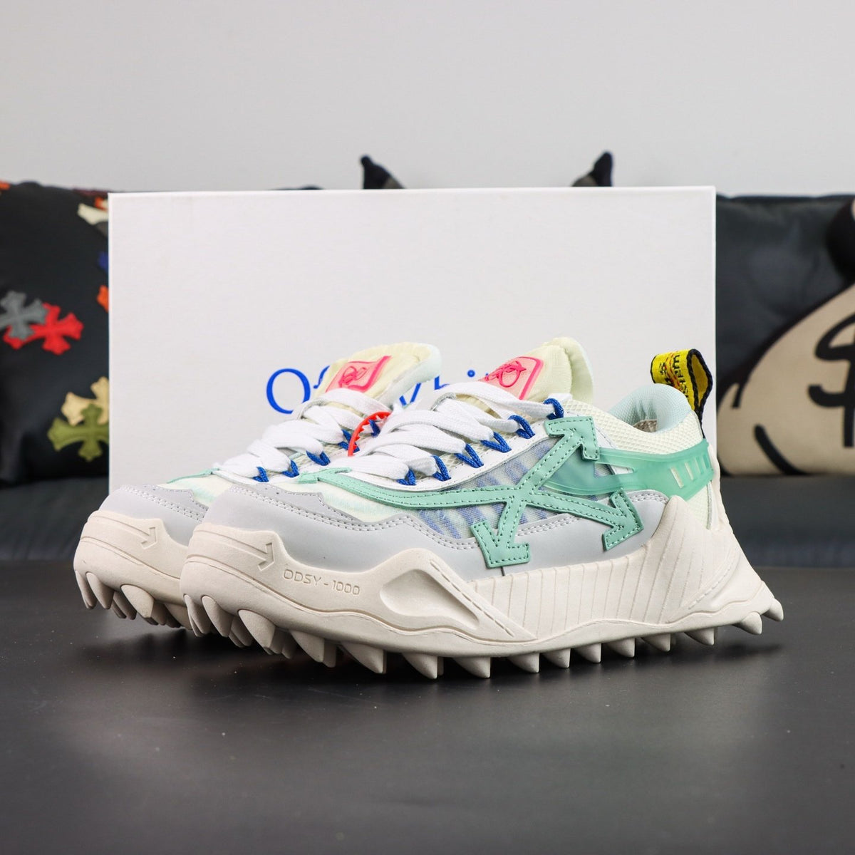 Off-White Odsy-1000 'Blanc Vert d'Eau' — vue 17
