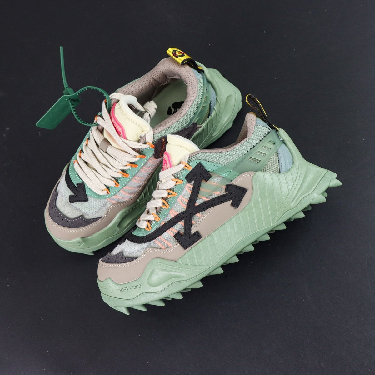 Off-White Odsy-1000 'Vert Sauge' — vue 12
