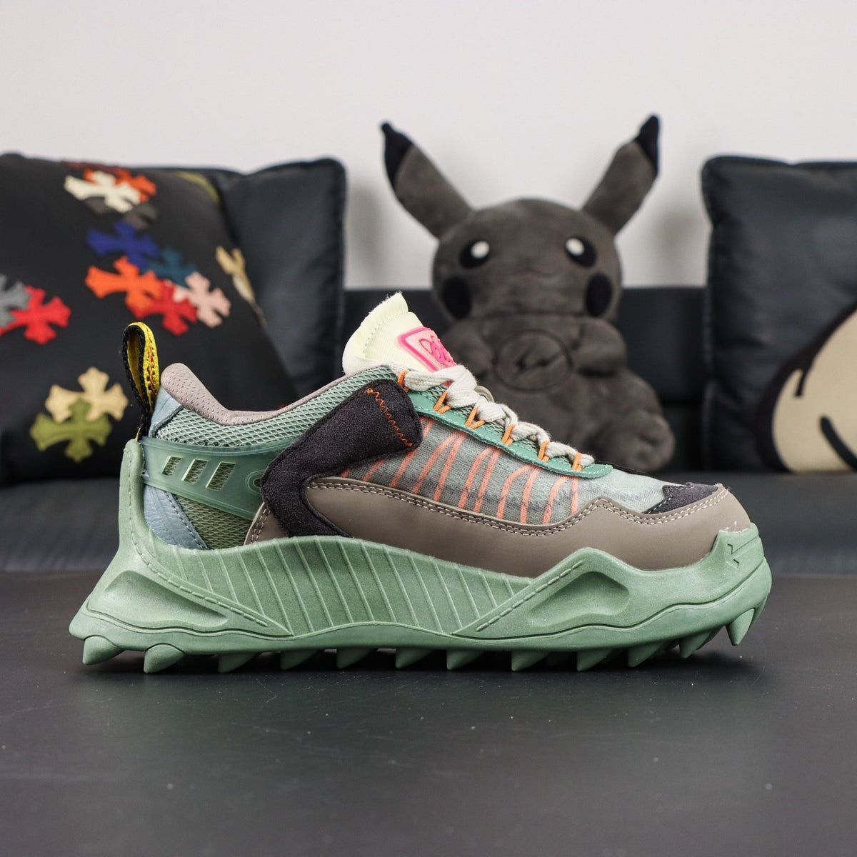 Off-White Odsy-1000 'Vert Sauge' — vue 15