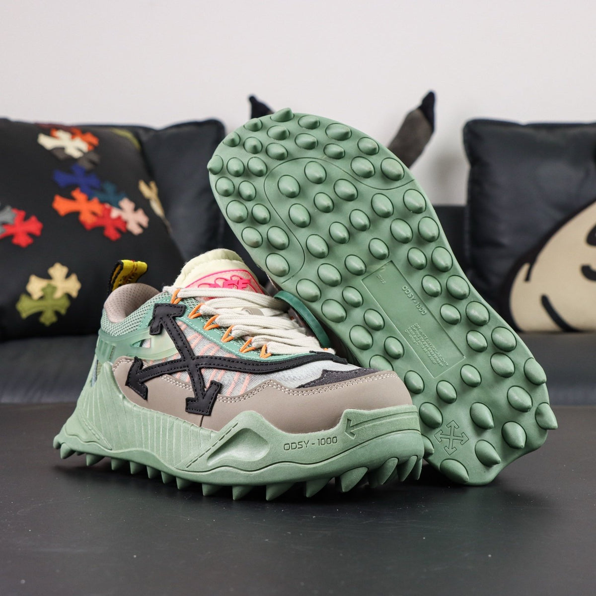 Off-White Odsy-1000 'Vert Sauge' — vue 18