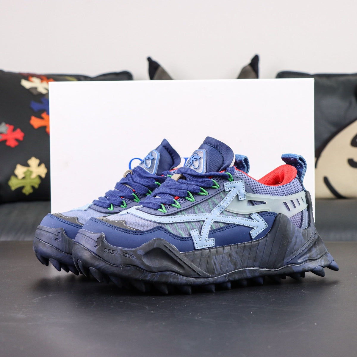 Off-White Odsy-1000 'Bleu Marine' — vue 17