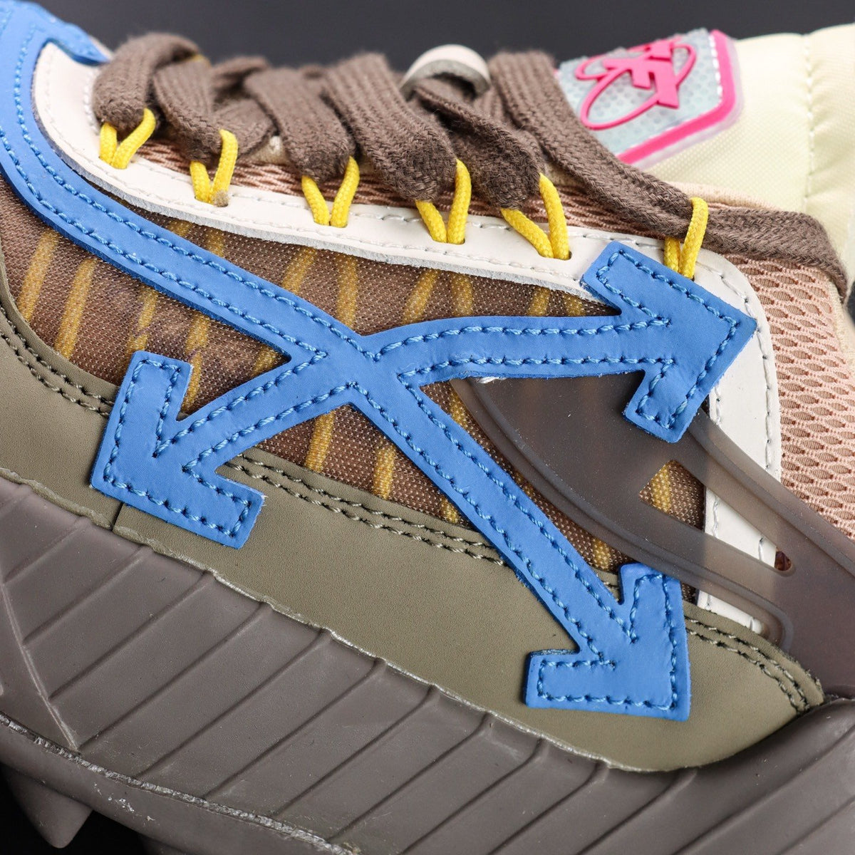 Off-White Odsy-1000 'Marron Bleu' — vue 9