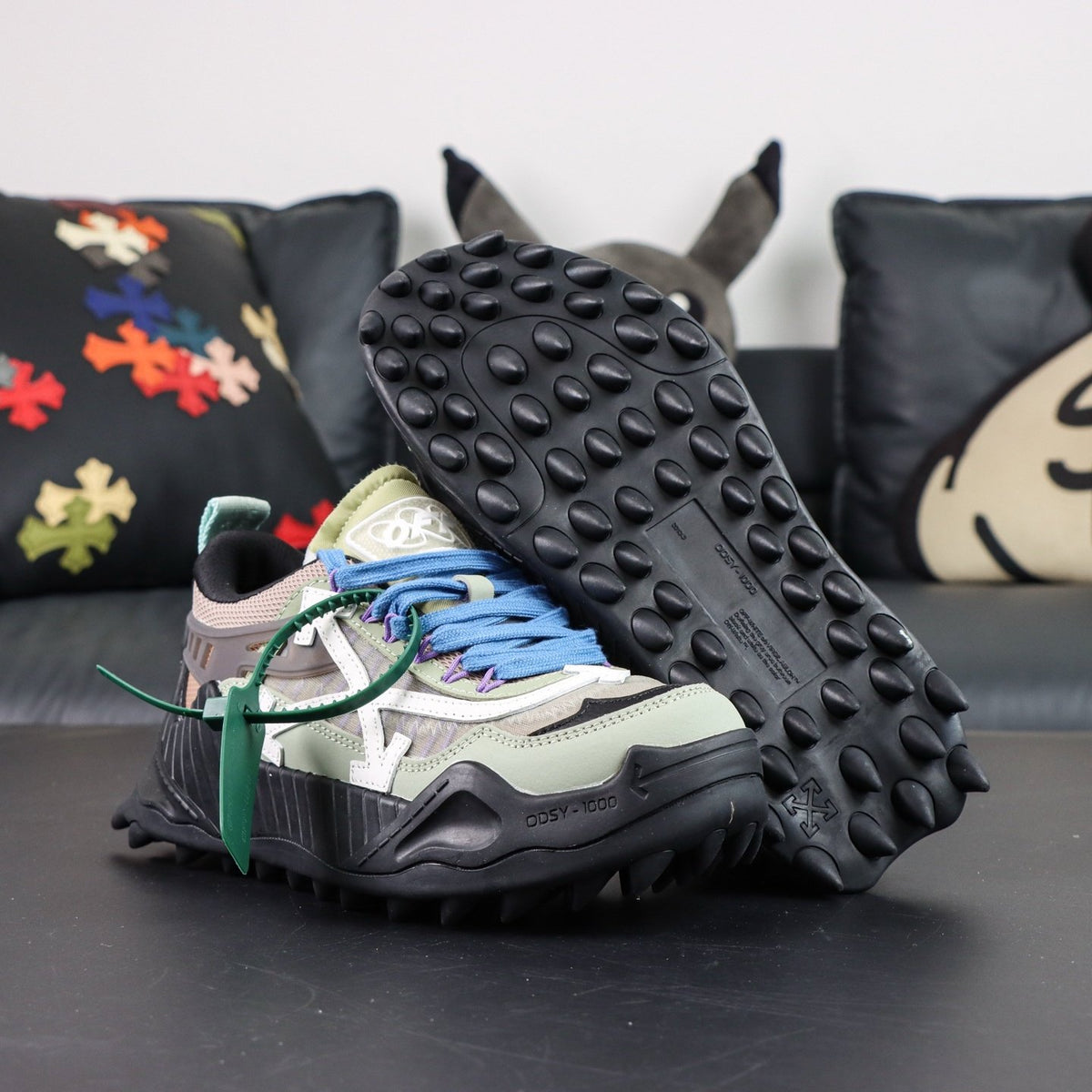 Off-White Odsy-1000 'Noir Bleu Beige' — vue 18