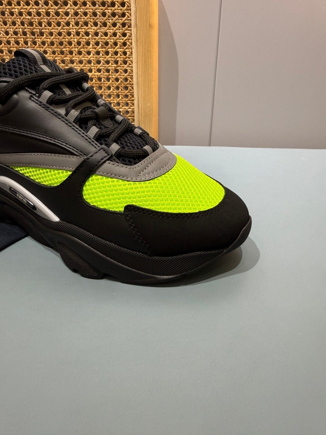 Sneakers B22 'Noir Jaune Fluo' — vue 13
