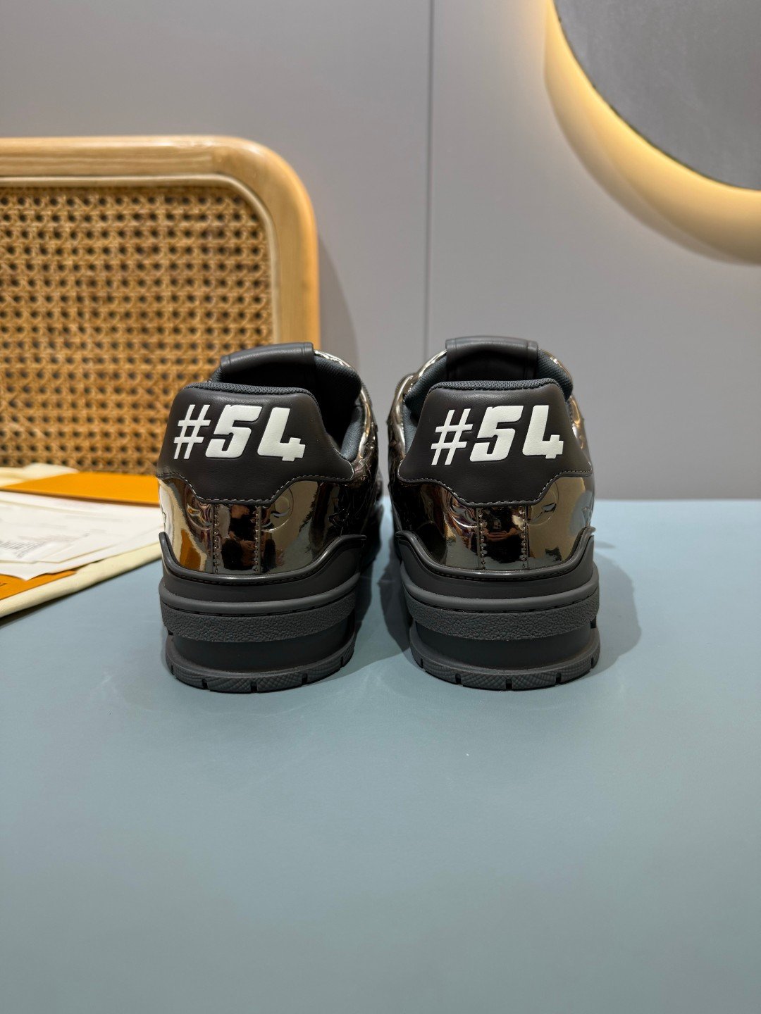 Sneakers Trainer 'Gris Anthracite Métallisé' — vue 21