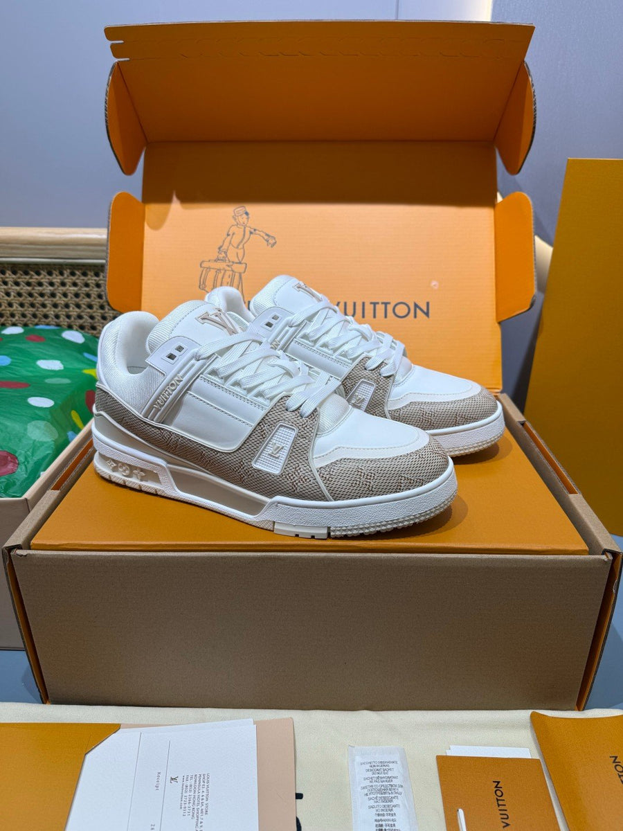 Sneakers Trainer 'Blanc Écru'