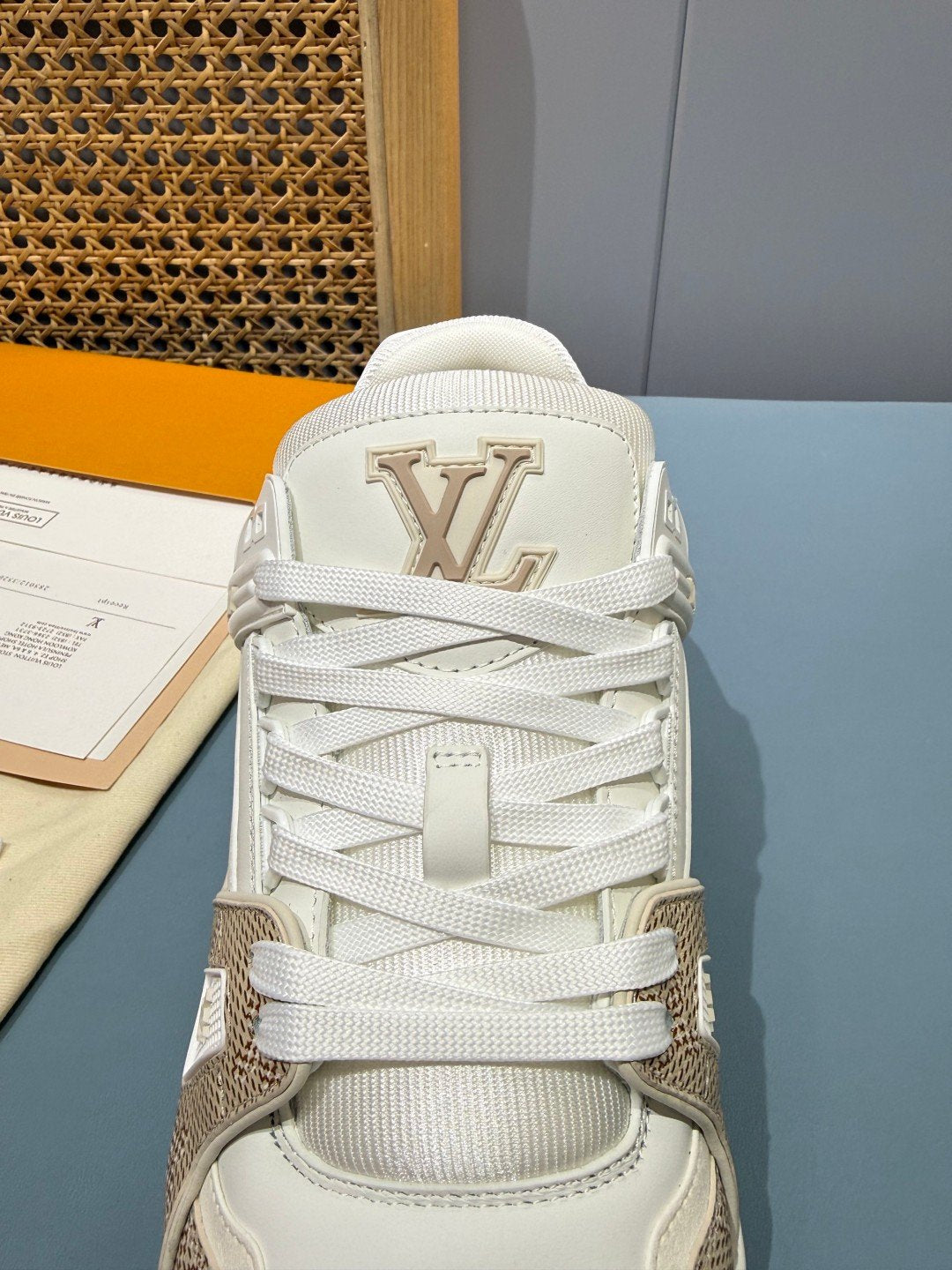 Sneakers Trainer 'Blanc Écru' — vue 8