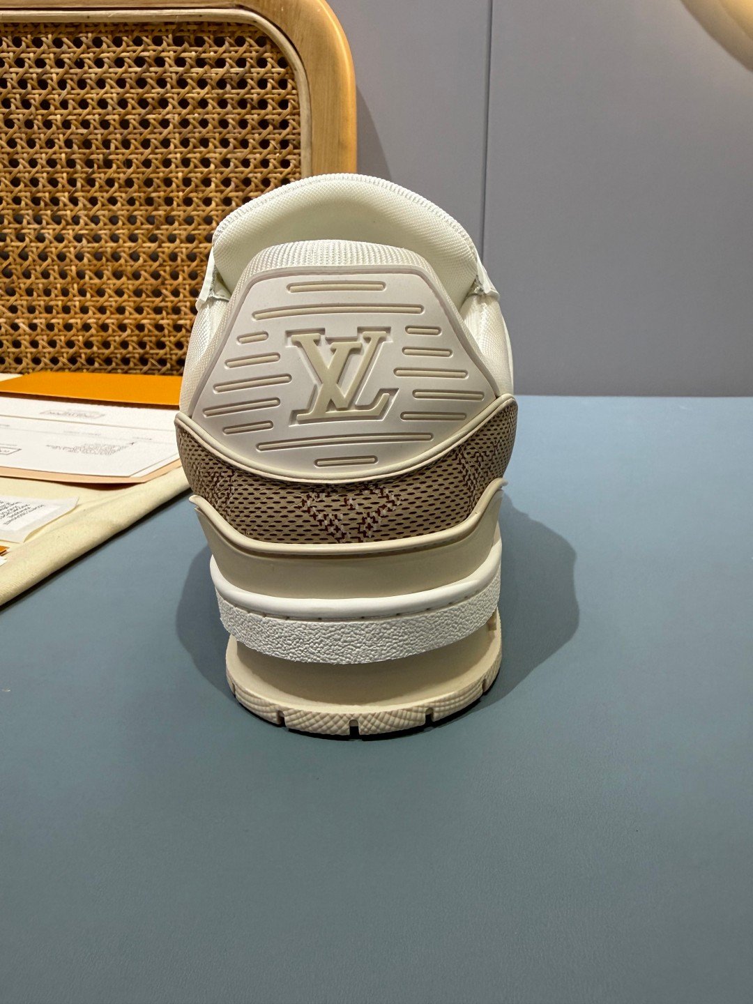 Sneakers Trainer 'Blanc Écru' — vue 9