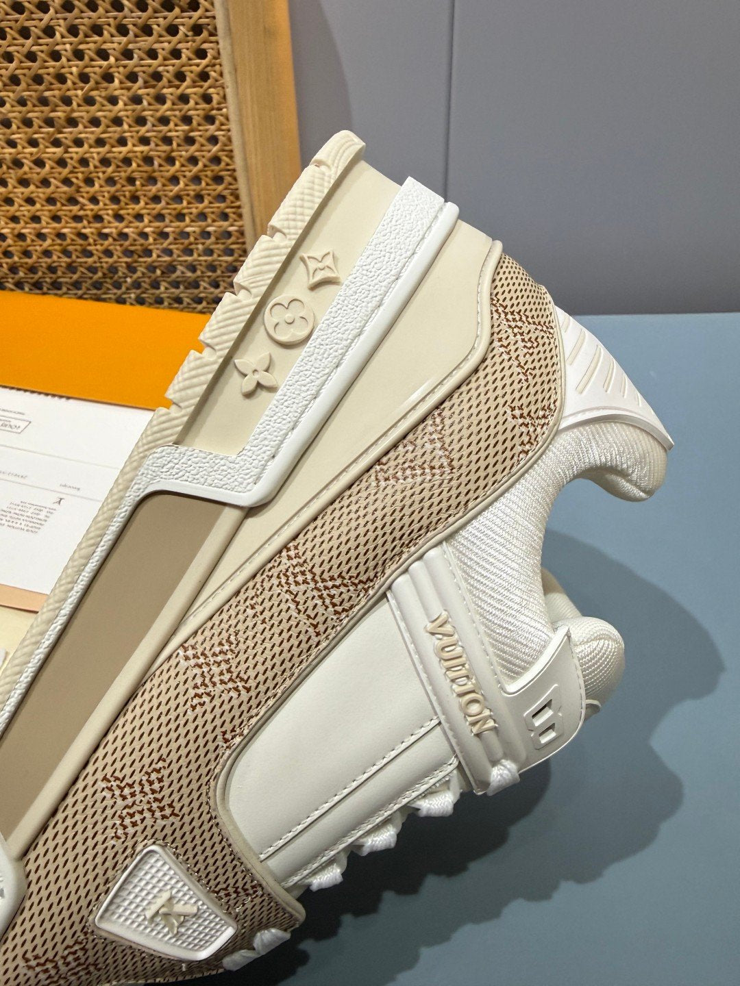 Sneakers Trainer 'Blanc Écru' — vue 11